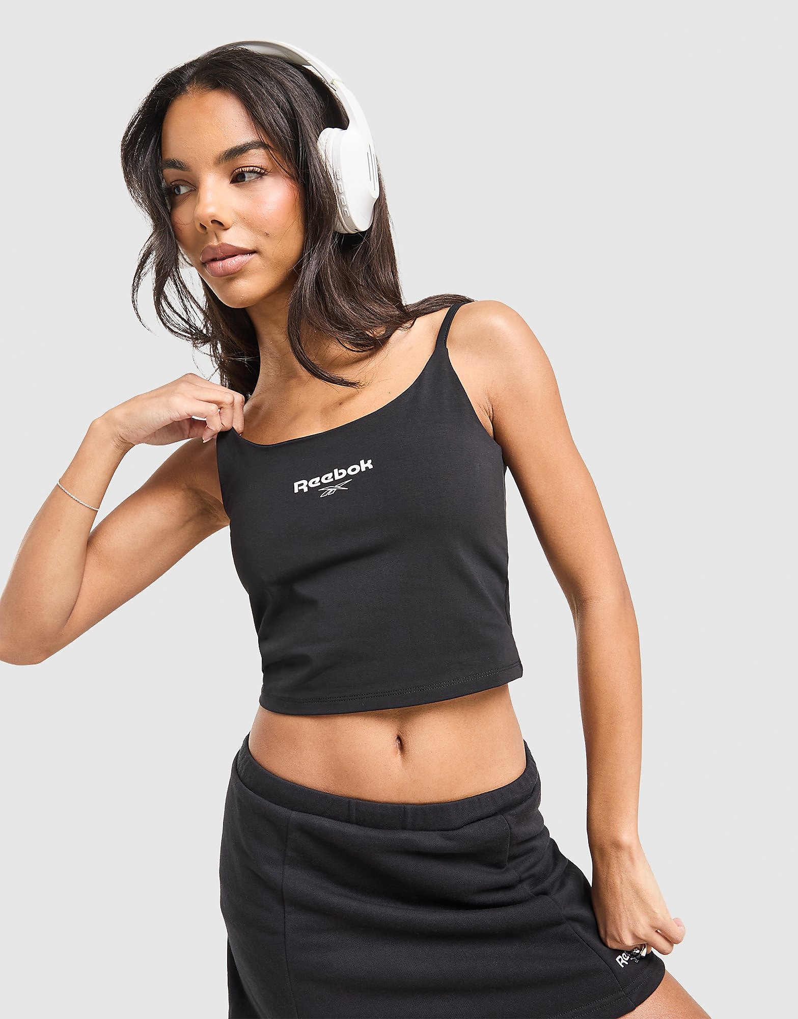 Retro Tank Top - Damen, Schwarz - female - Size: L