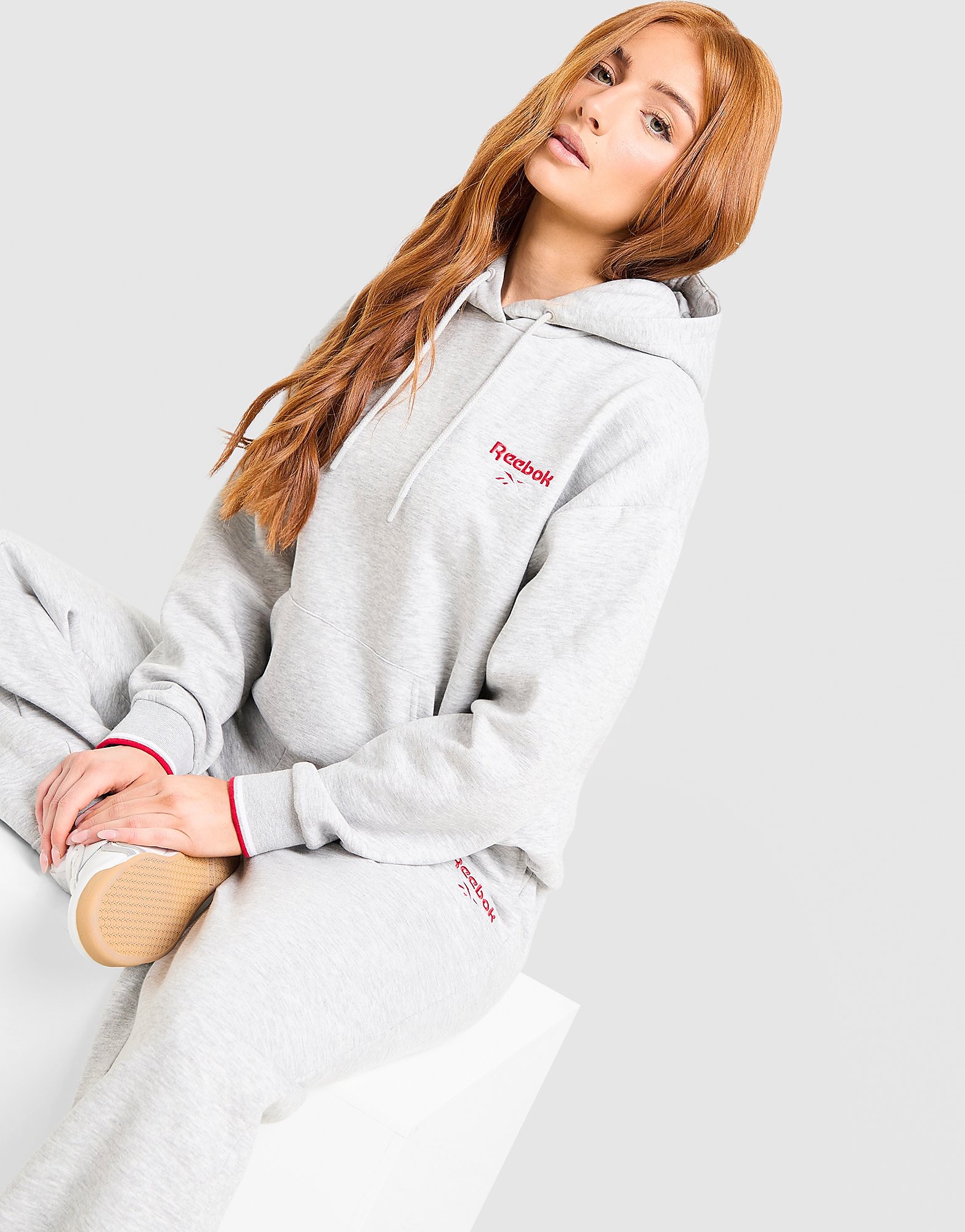 Reebok Sweat à capuche oversize Retro - vue 1