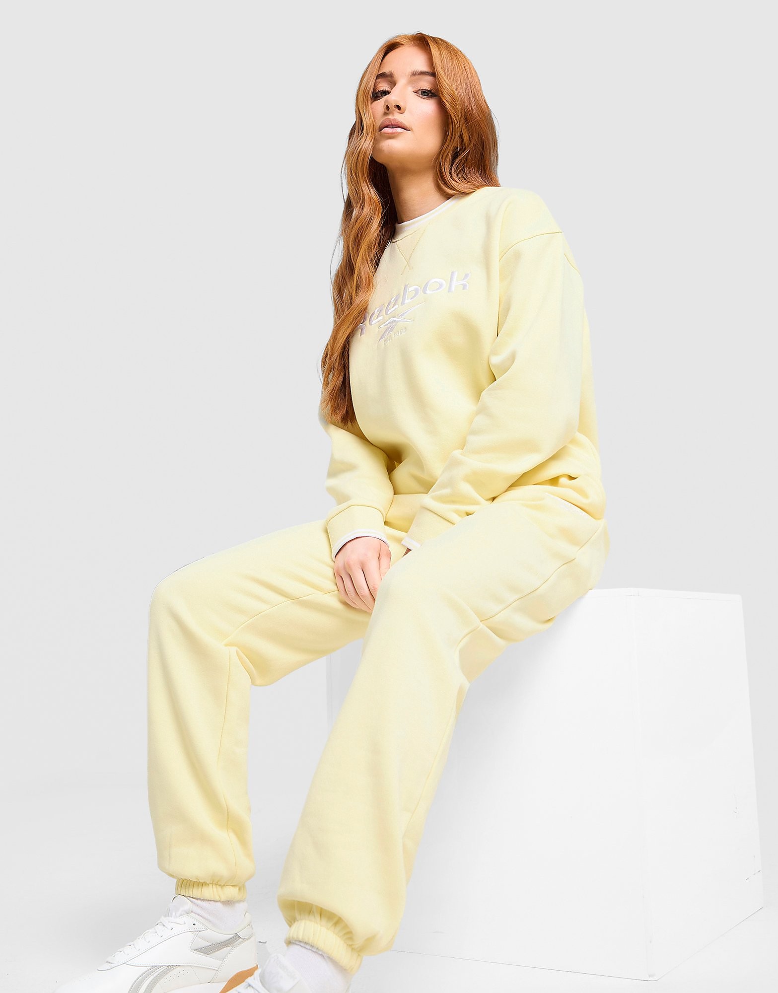 Reebok Sweatshirt Retro Crew Crème Crème