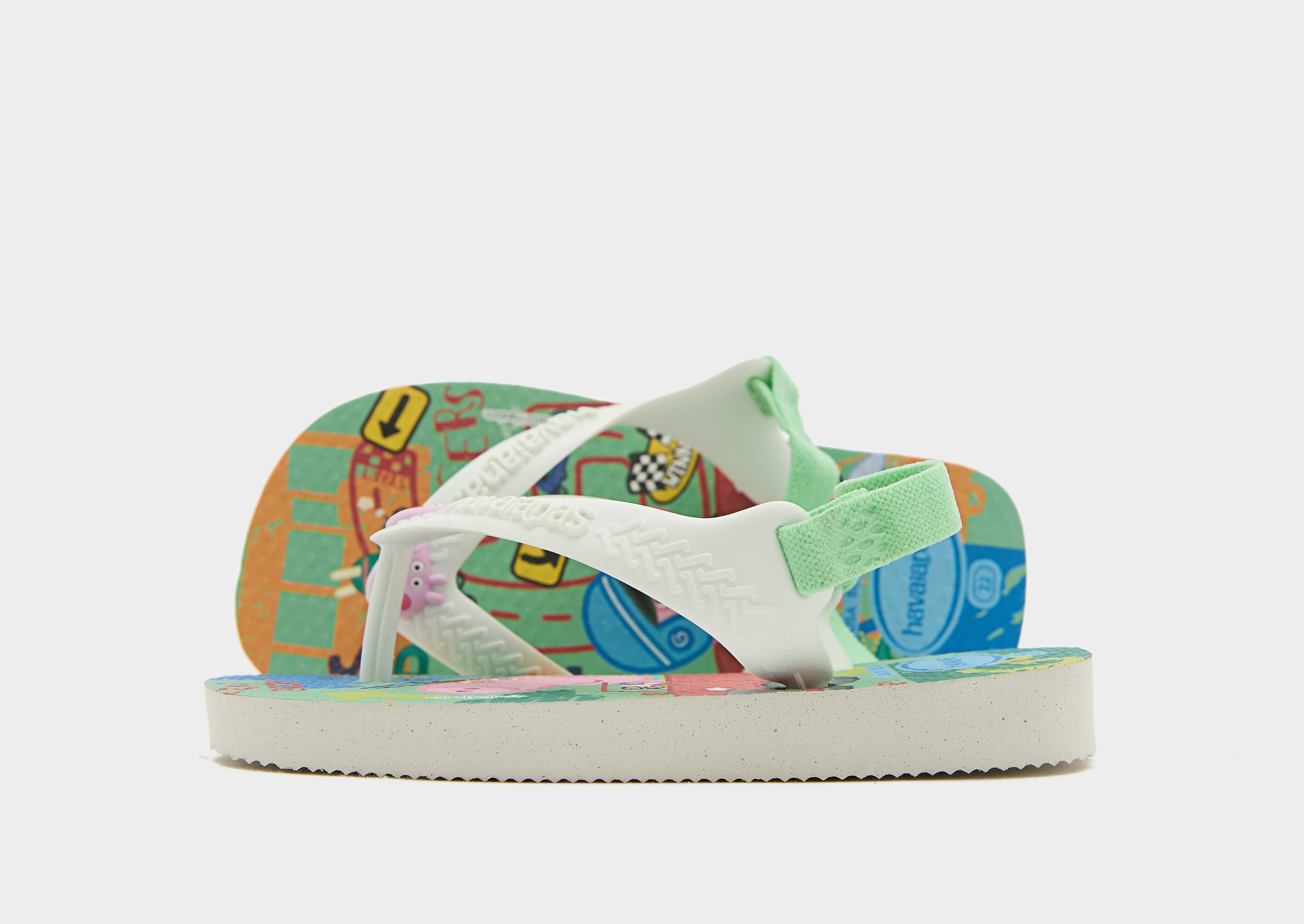 Peppa Pig Flip Flops Infant - Bianco, bianco bianco Bambino taglia 19