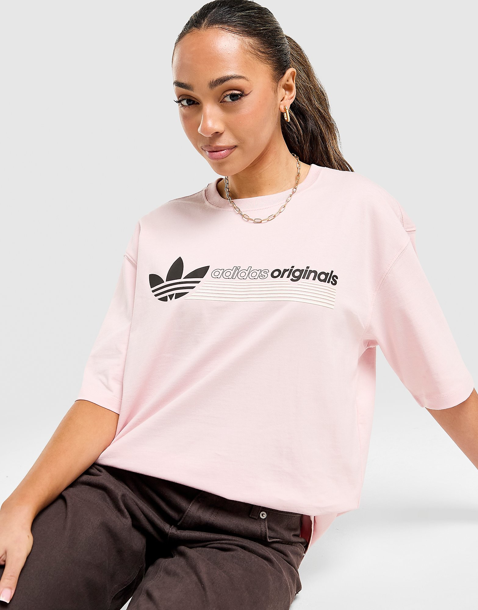 adidas Originals T shirt Sport Stripe