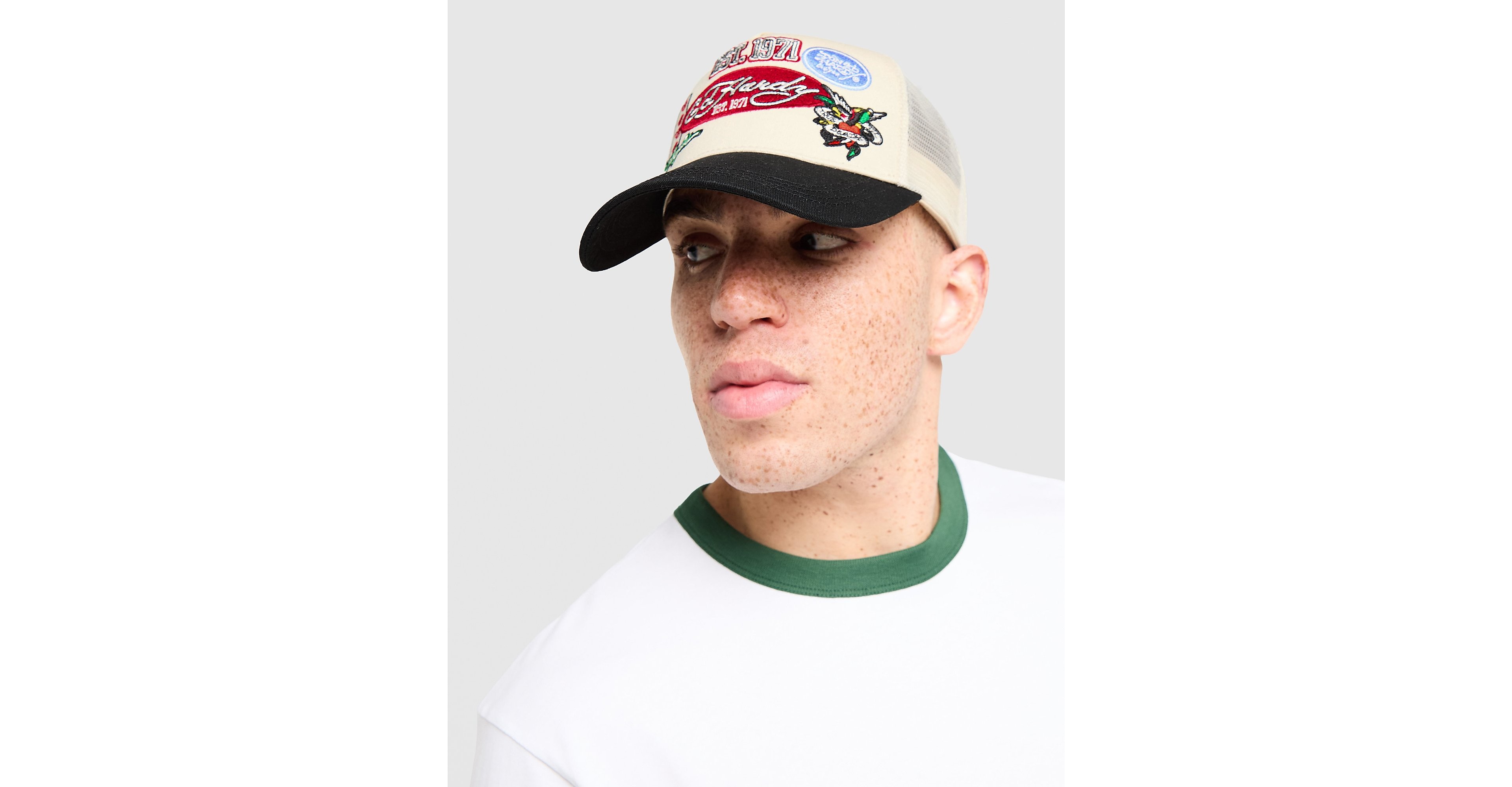 Varsity Badge Trucker Cap