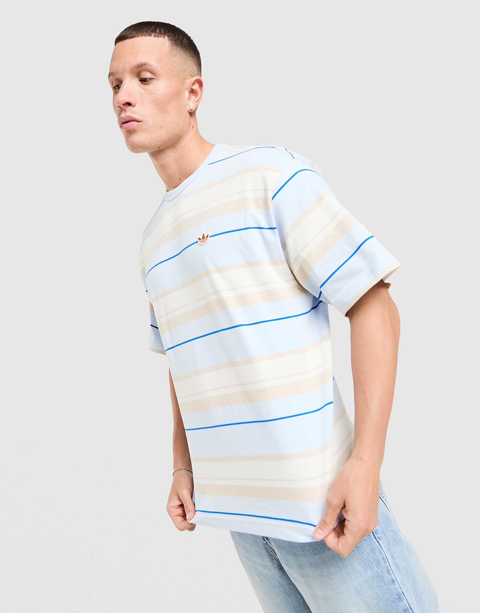 adidas Originals T shirt rayé adidas Originals