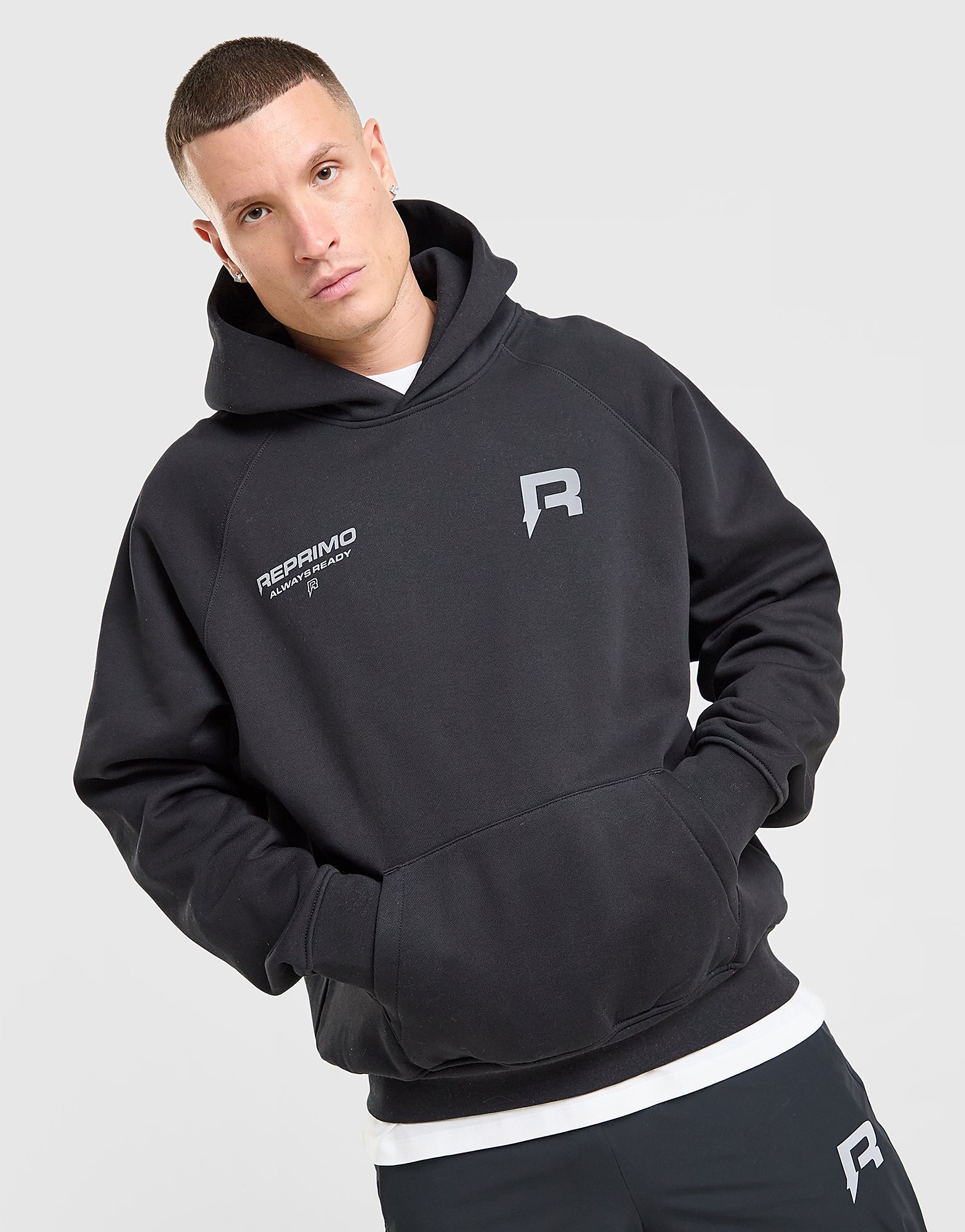 Run Collective Hoodie - Herren, Schwarz - male - Size: S