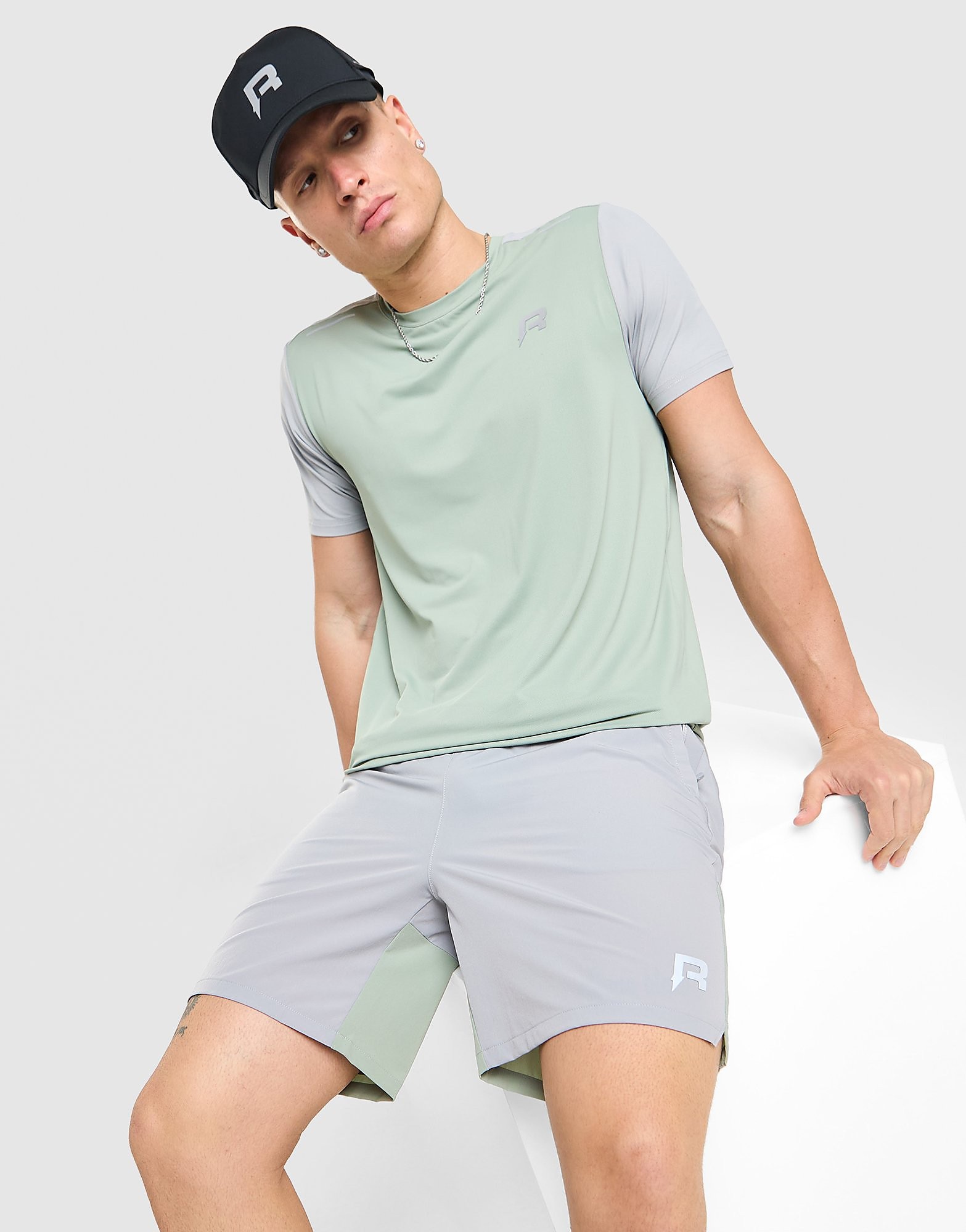 Flight Shorts - Herren, Grau - male - Size: L