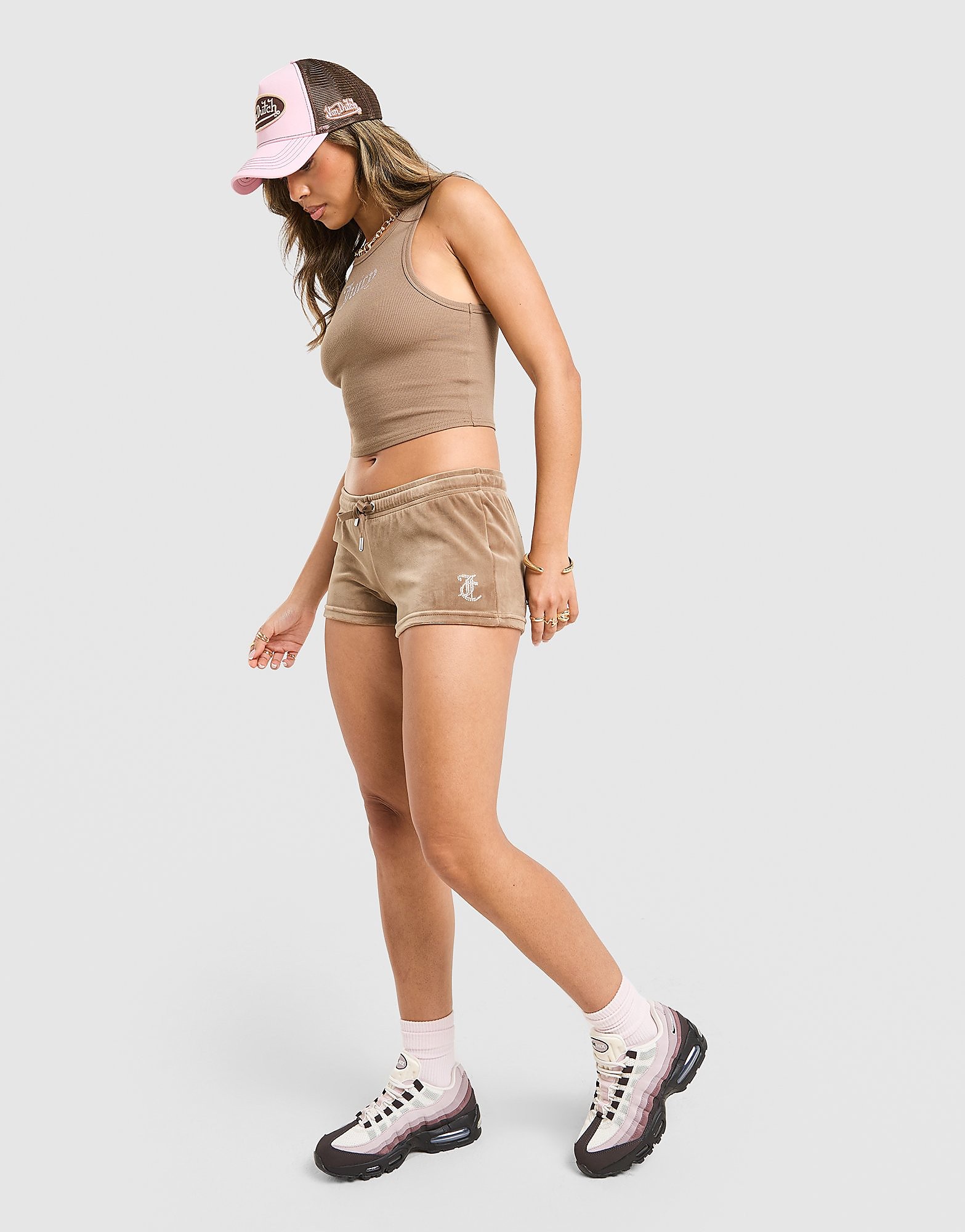 JUICY COUTURE Micro Velour Shorts