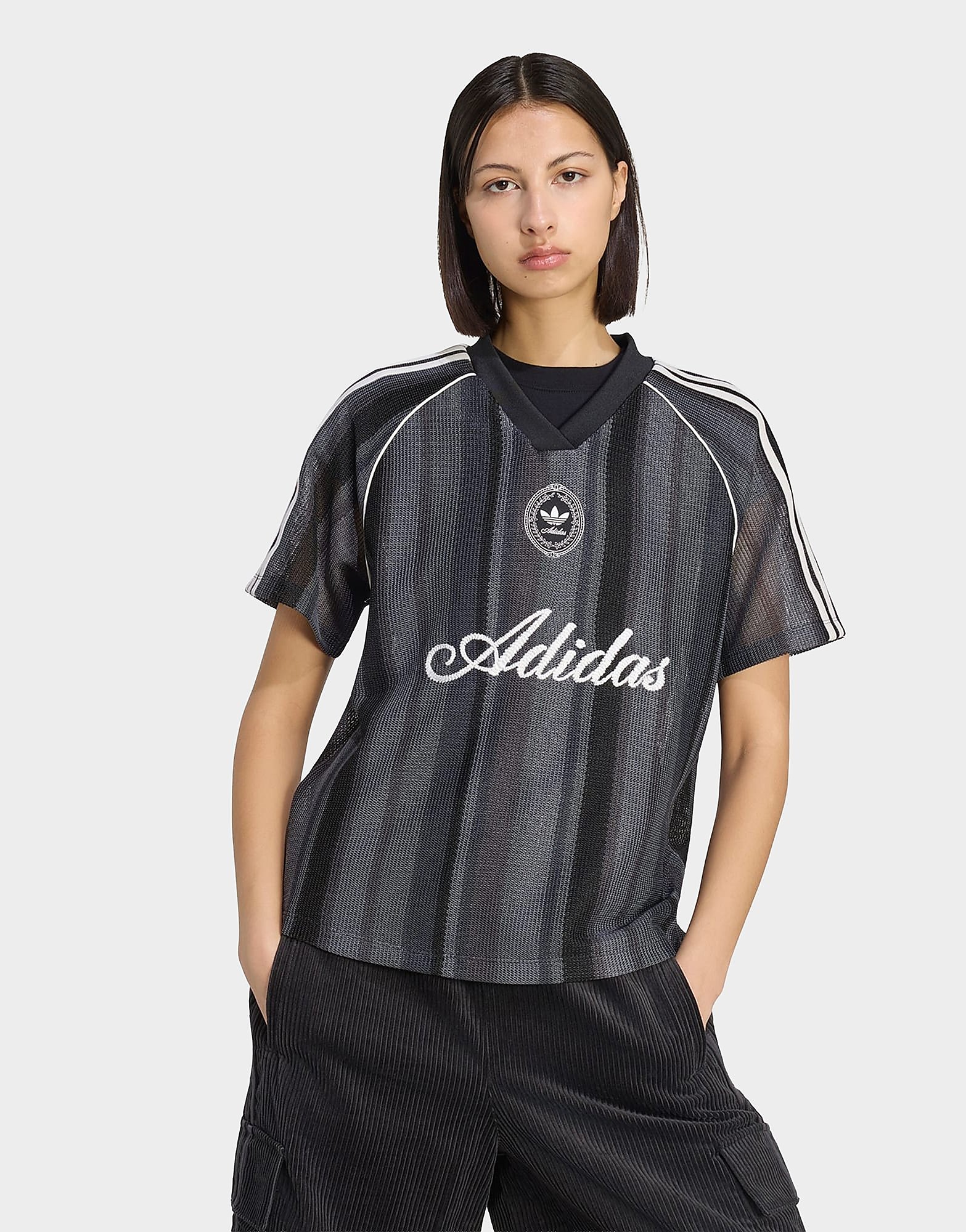adidas Originals Crochet Football Top
