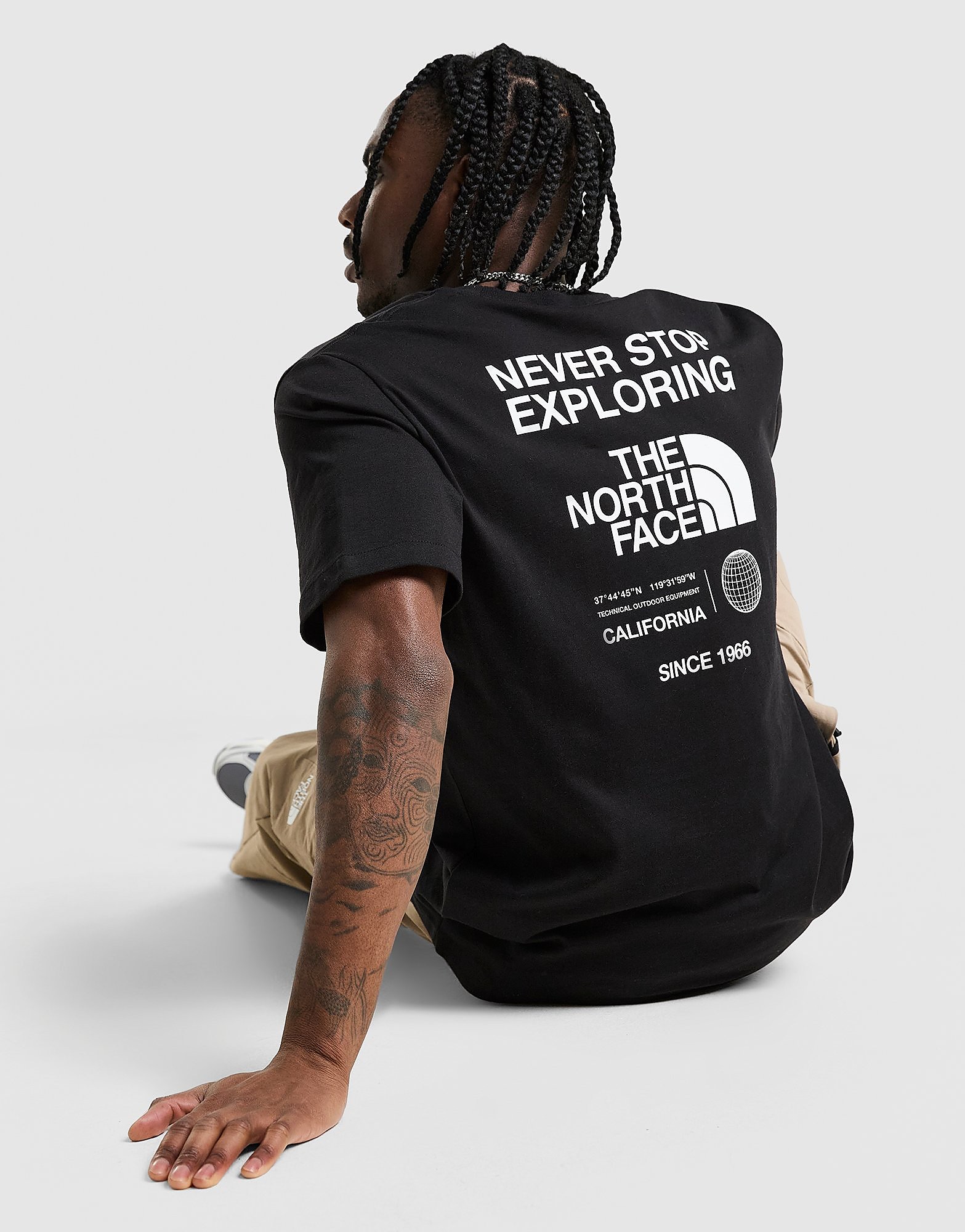 The North Face Tour Graphic Relaxed T Shirt - vue 1