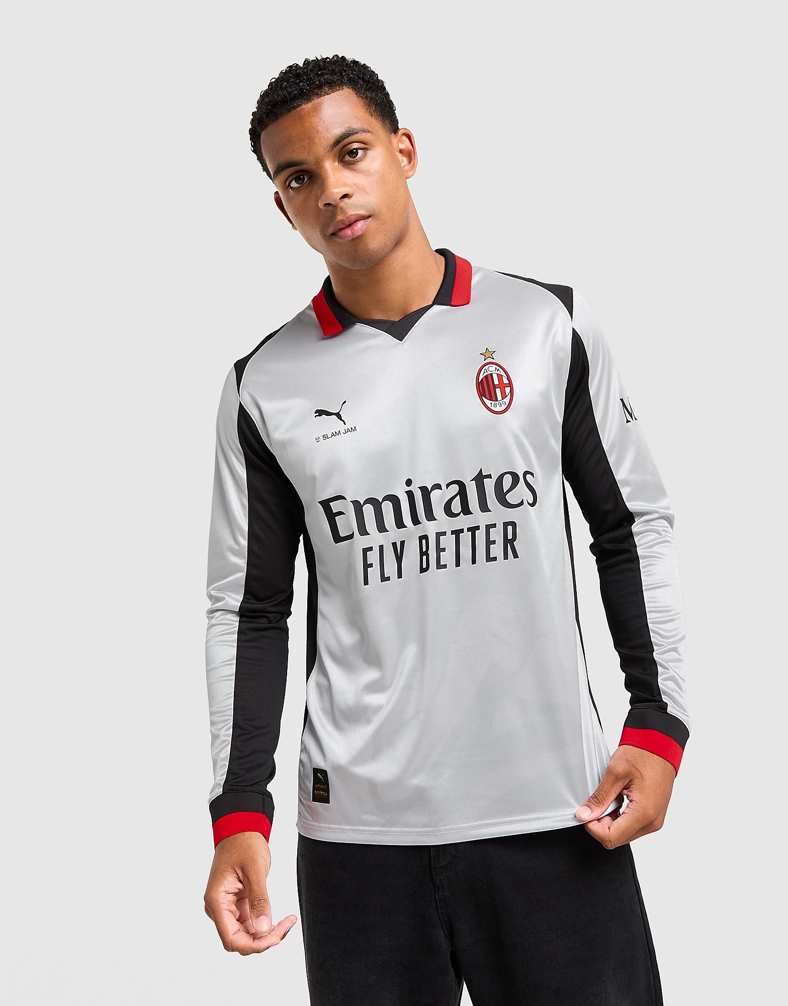 PUMA x Slam Jam AC Milan Long Sleeve Shirt - vue 1