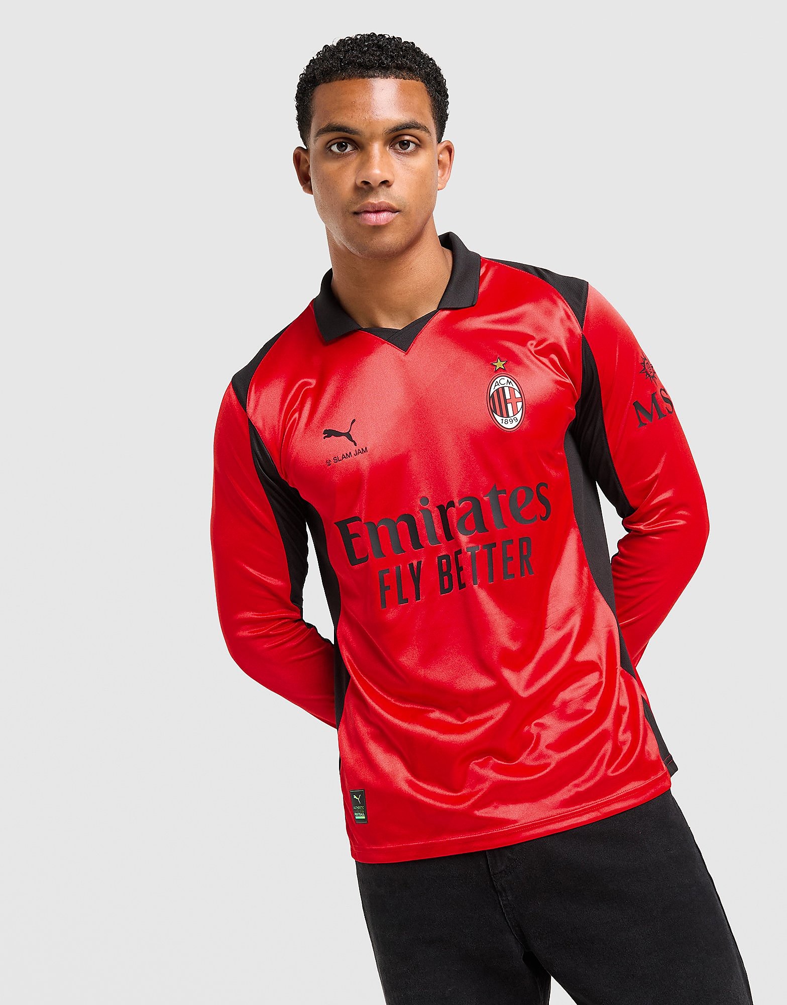 PUMA x Slam Jam AC Milan Long Sleeve Shirt - vue 1