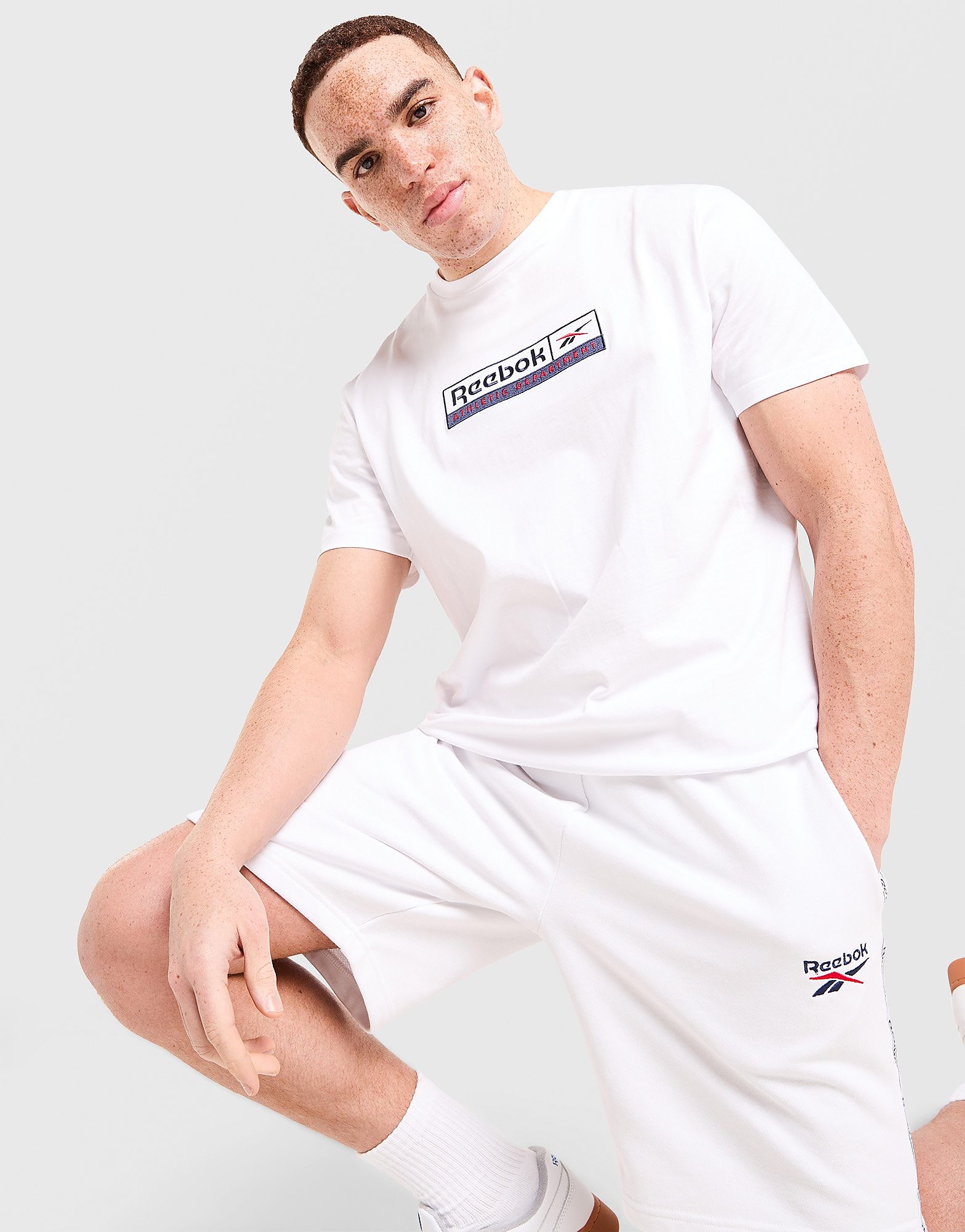 Department T-Shirt - Herren, Weiss - male - Size: L