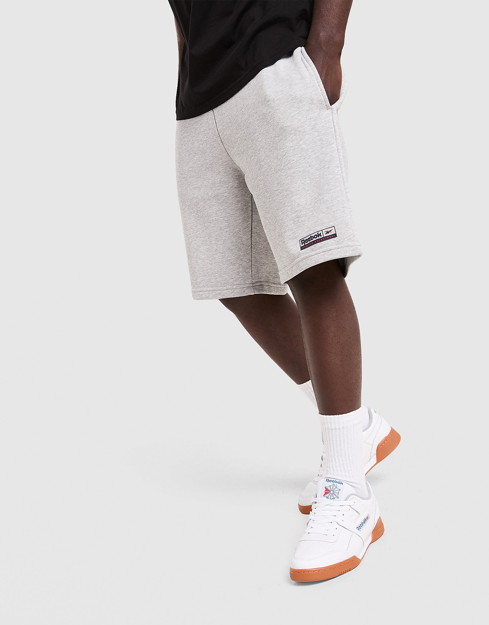 Department Shorts - Herren, Grau - male - Size: S