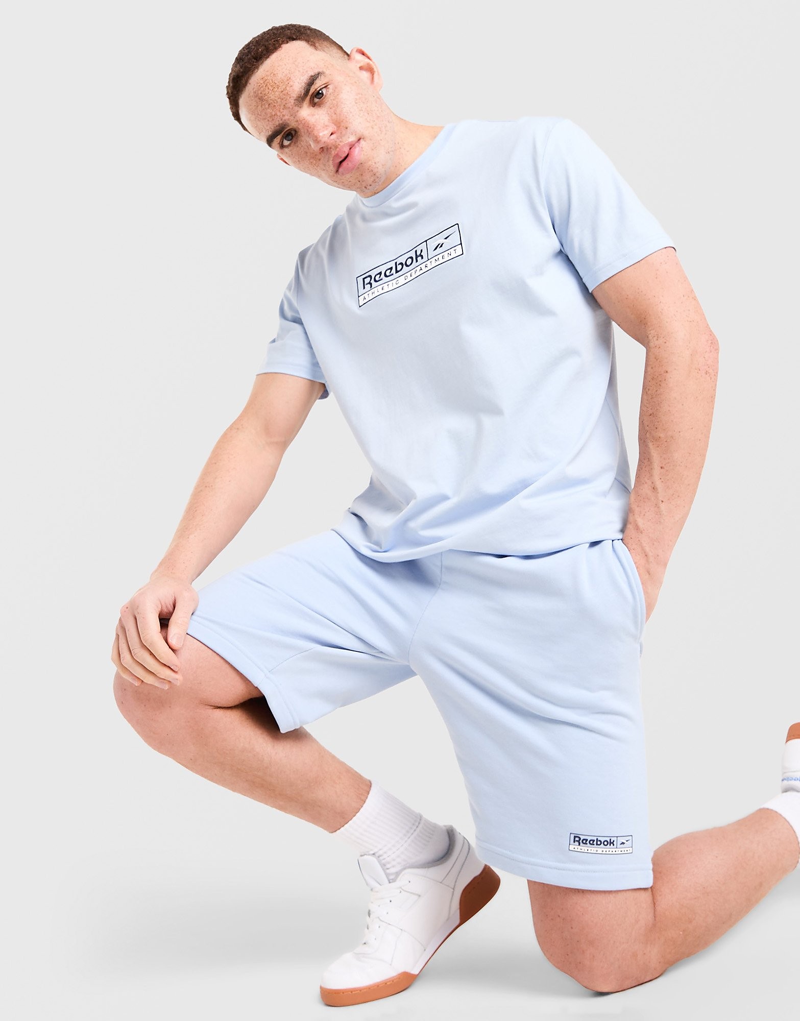 Department Shorts - Herren, Blau