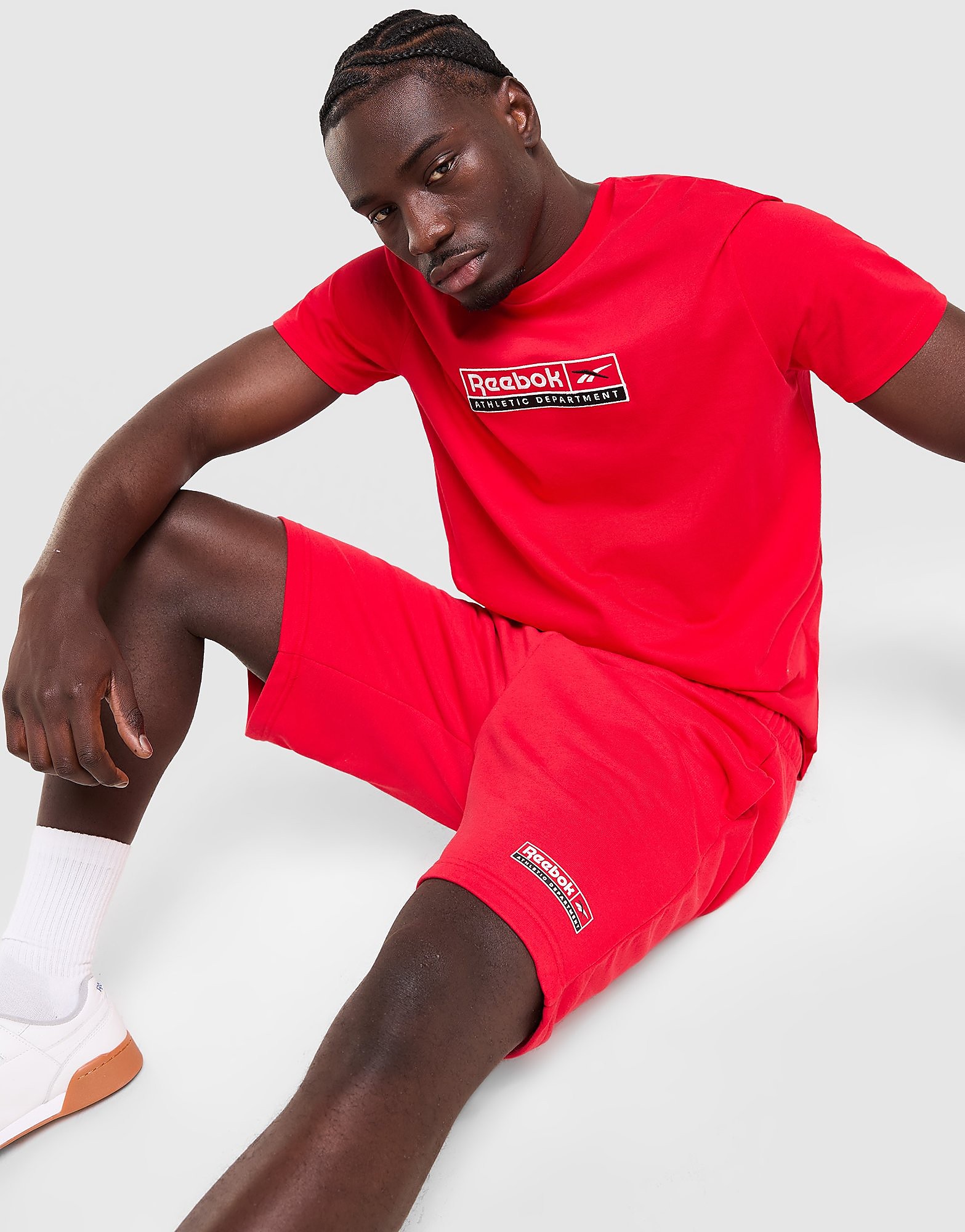 Department T-Shirt - Herren, Rot