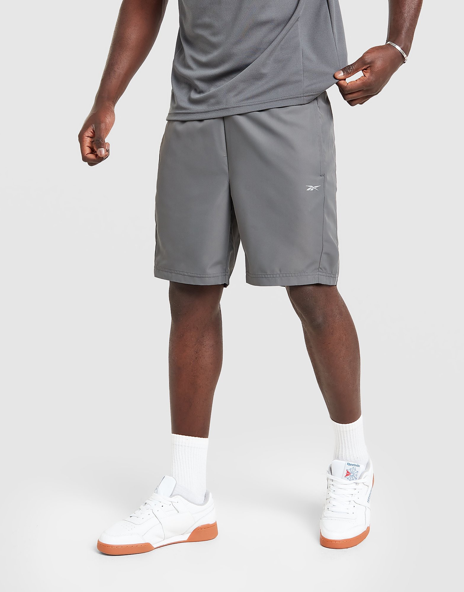 Milton Poly Shorts - Herren, Grau