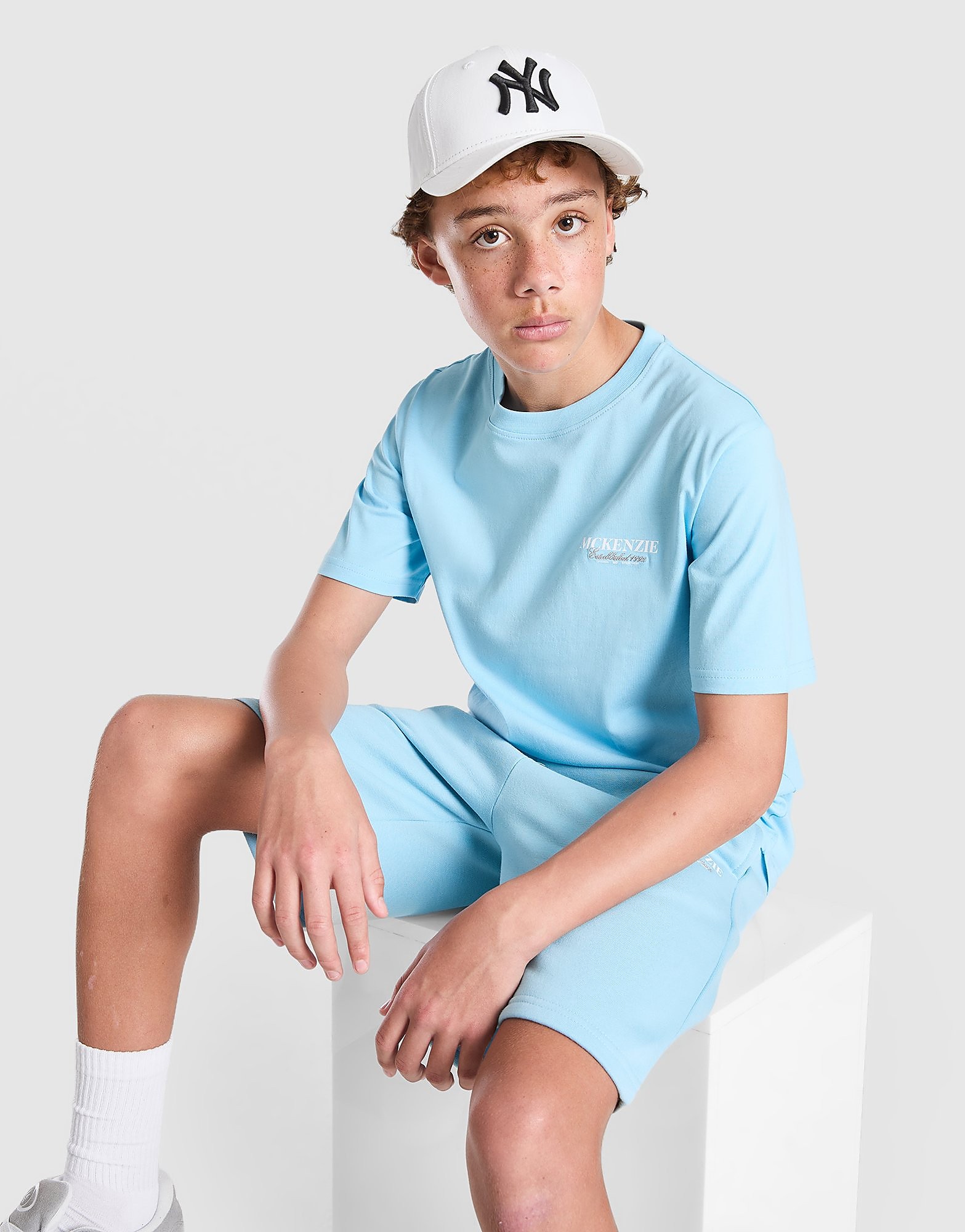 McKenzie Type T-Shirt Junior, Blau