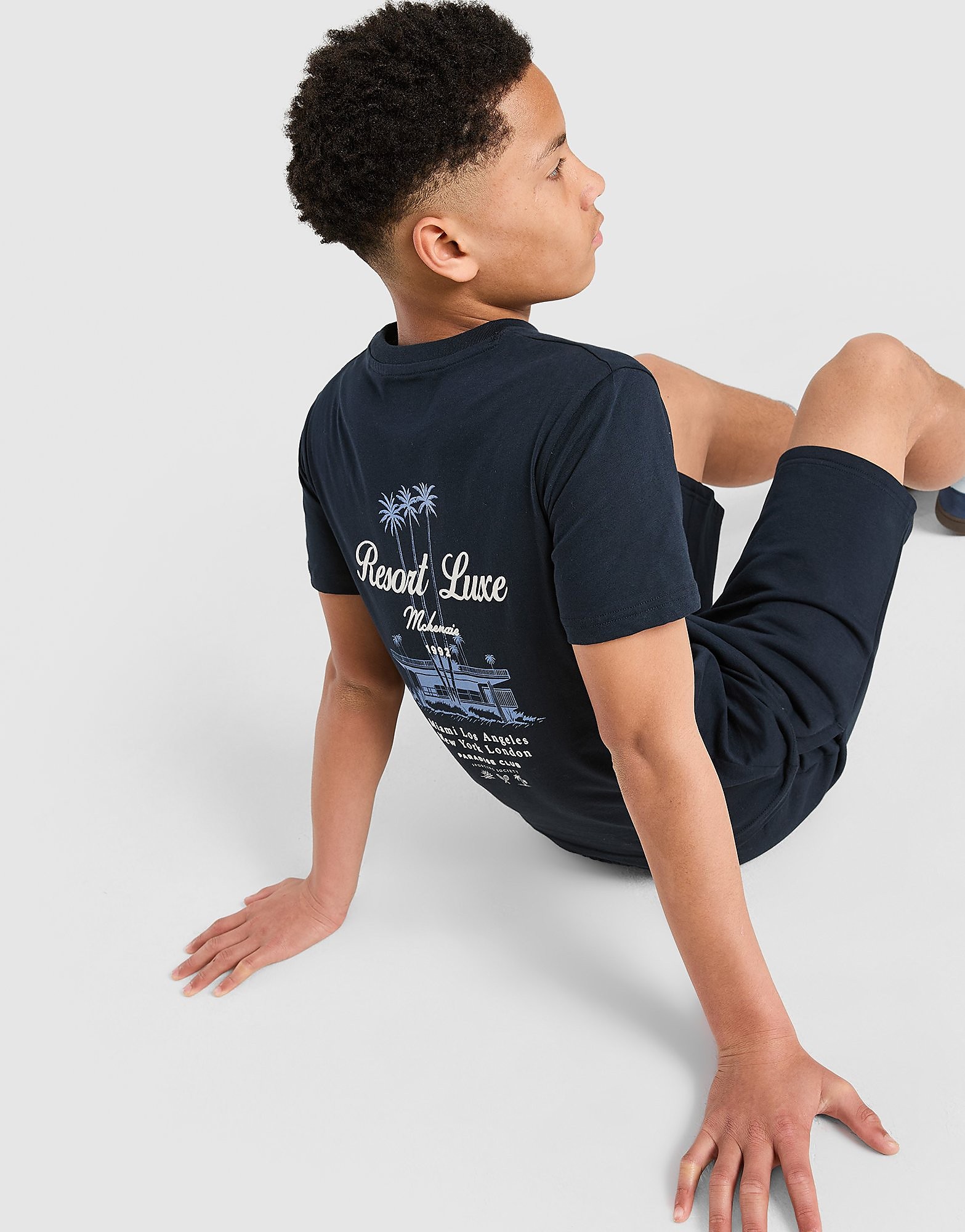 McKenzie Luxe T-Shirt Junior, Blau