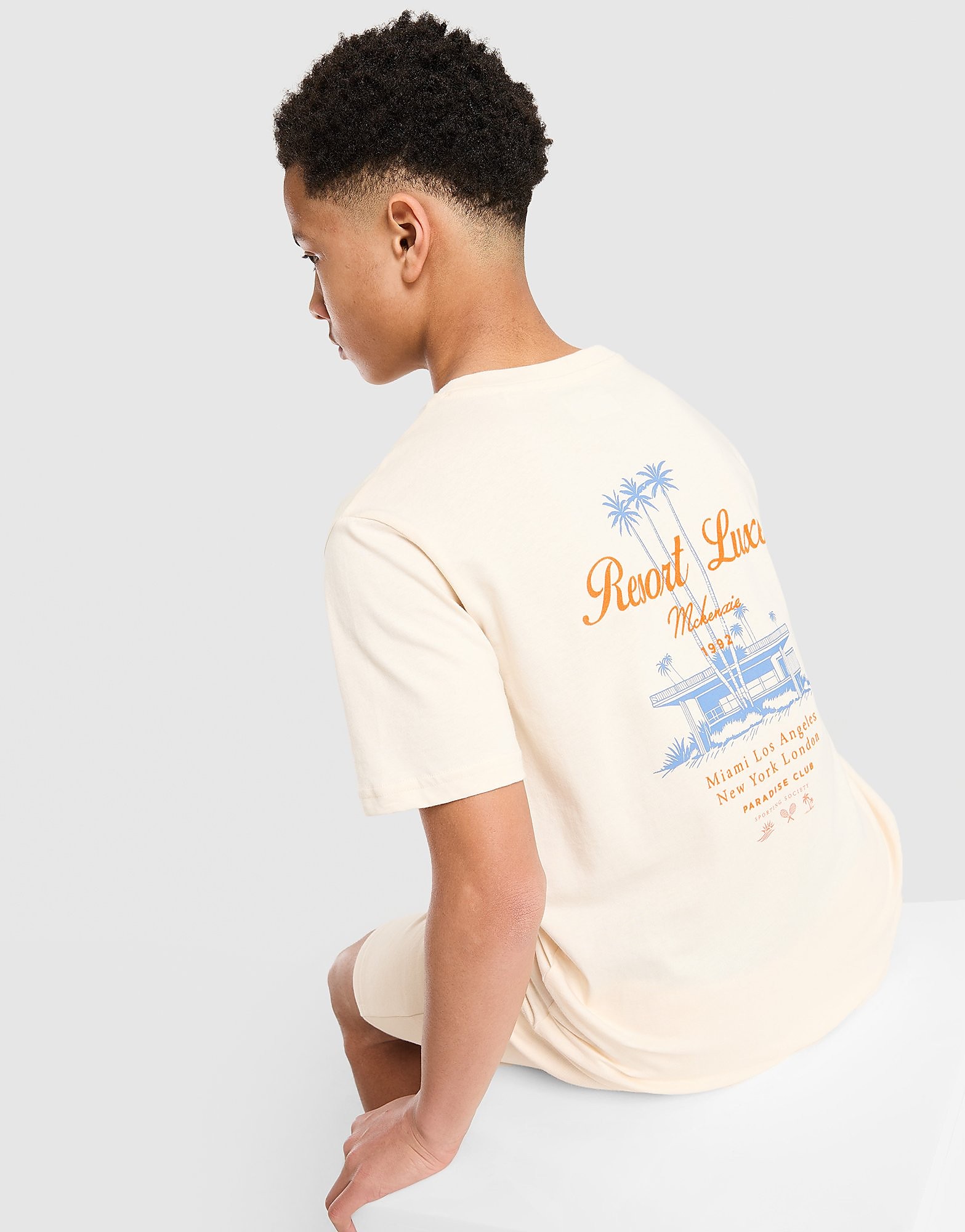 McKenzie Luxe T-Shirt Junior, Beige