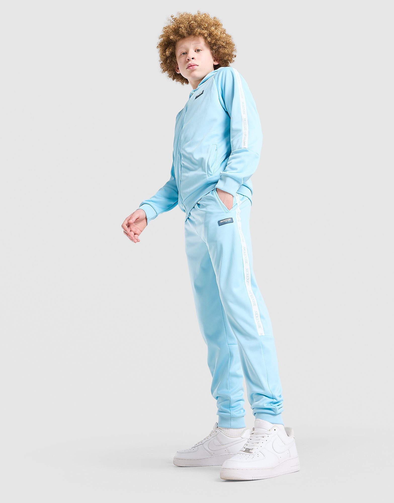 McKenzie Fade Poly Hooded Tracksuit Junior - vue 1