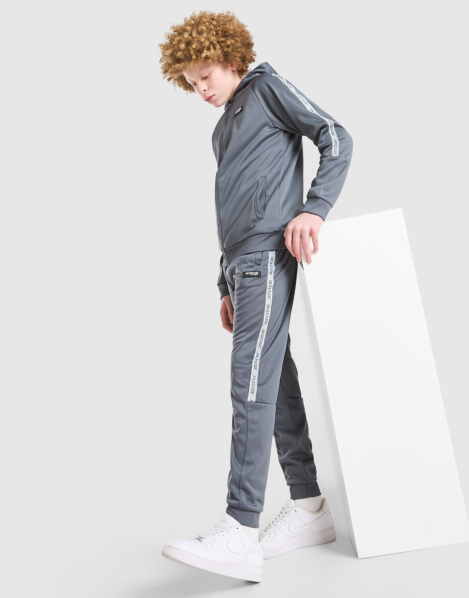 McKenzie Fade Poly Hooded Tracksuit Junior - vue 1