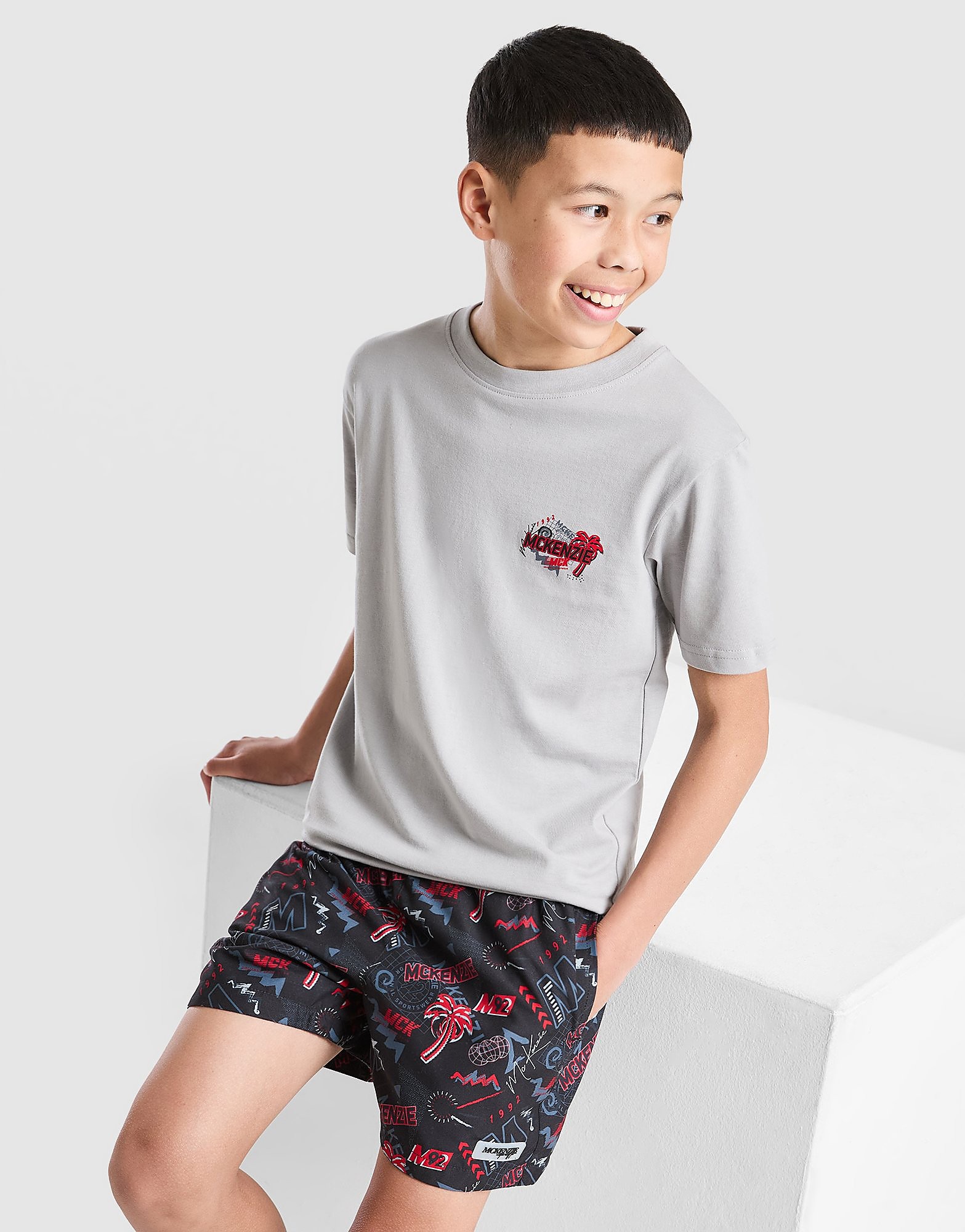 Memphis T-Shirt Junior, Grau - unisex - Size: 13-15Y