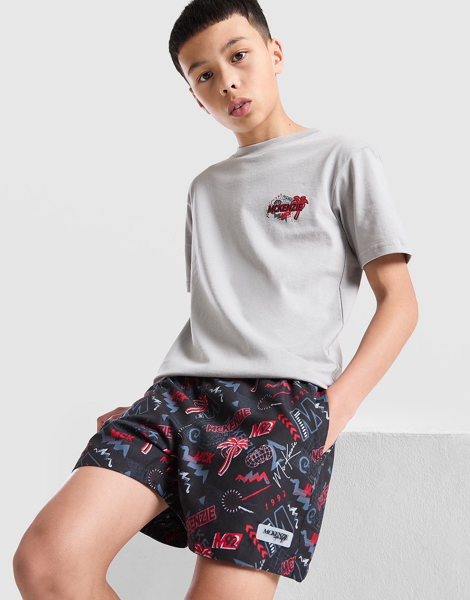 Memphis Swim Shorts Junior, Grau - unisex - Size: 8-10Y