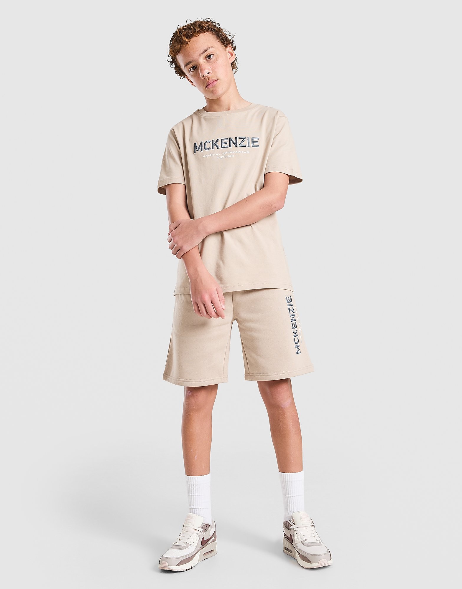 Elsted T-Shirt Junior, Beige