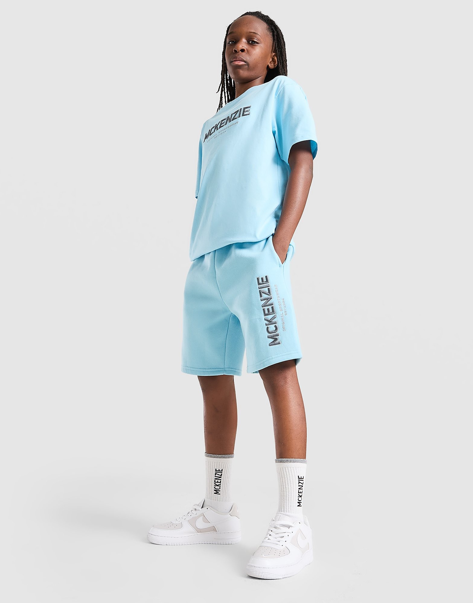 McKenzie Elsted Shorts Junior, Blau