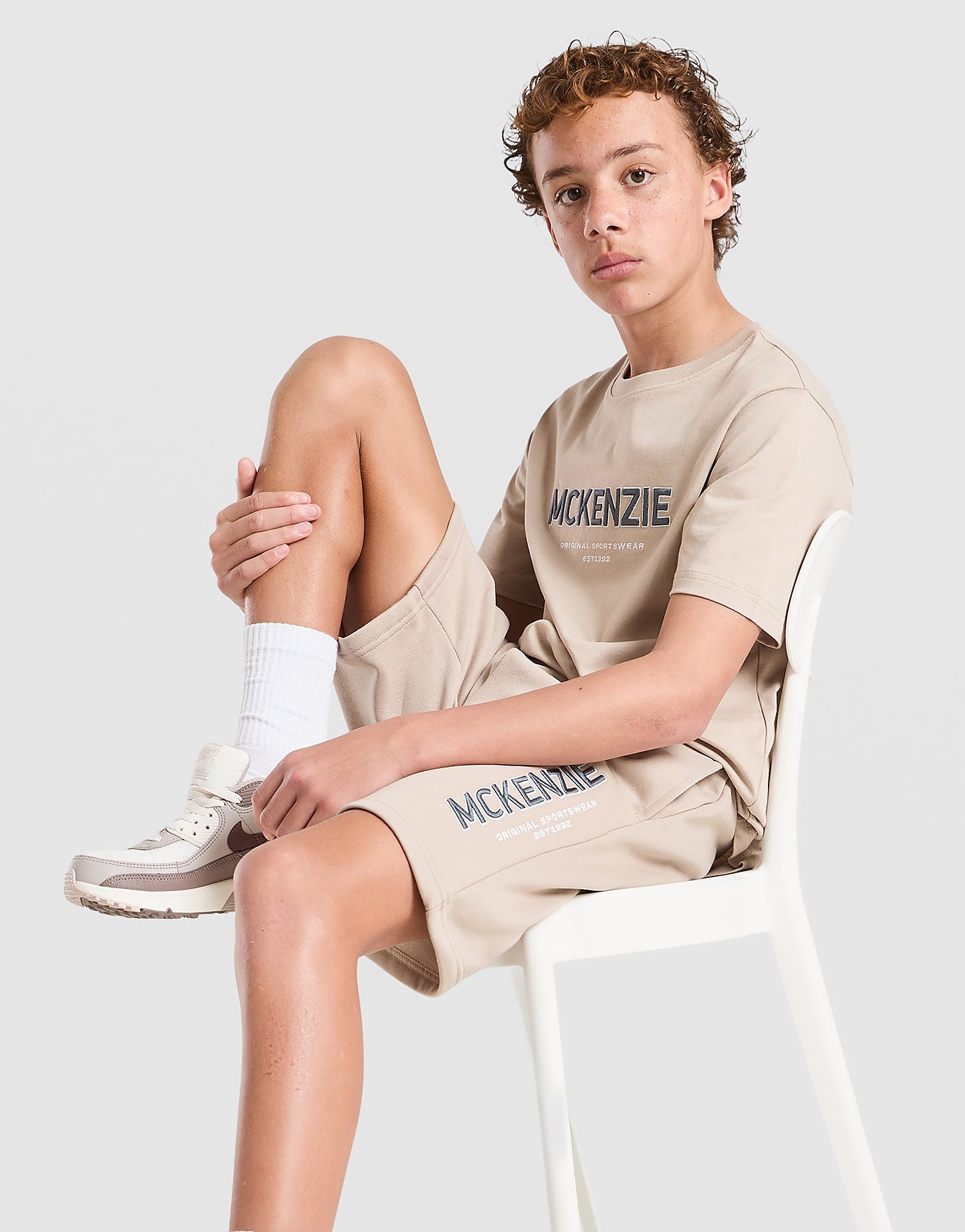 Elsted Shorts Junior, Cremefarben - unisex - Size: 8-10Y