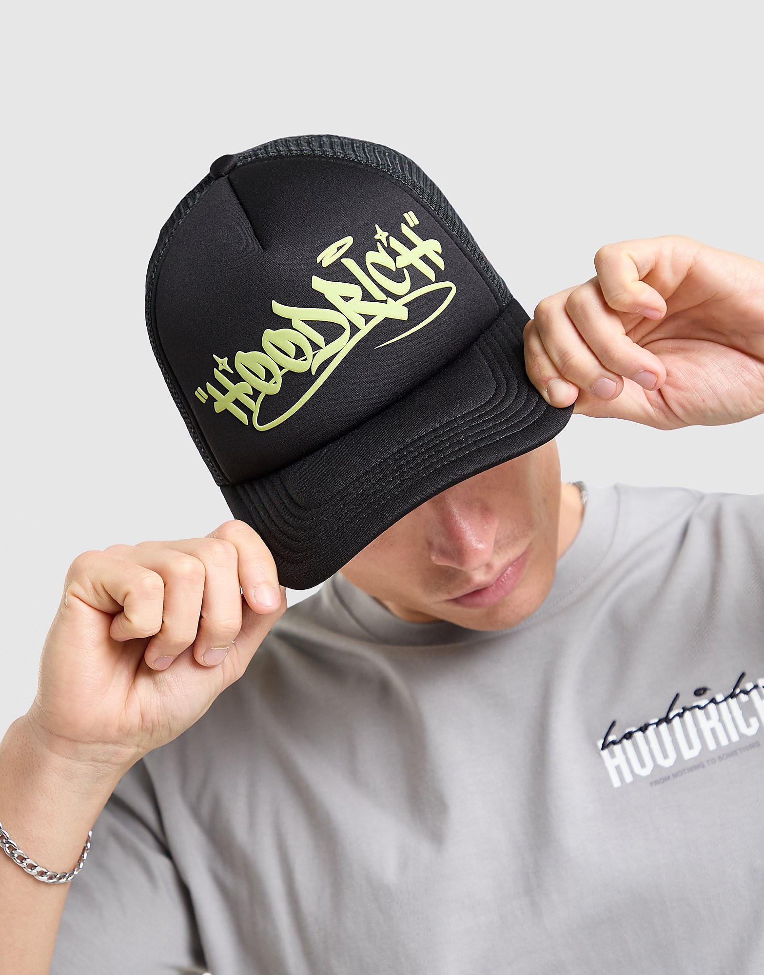 Stamp Trucker Cap - Damen, Schwarz - female - Size: One Size