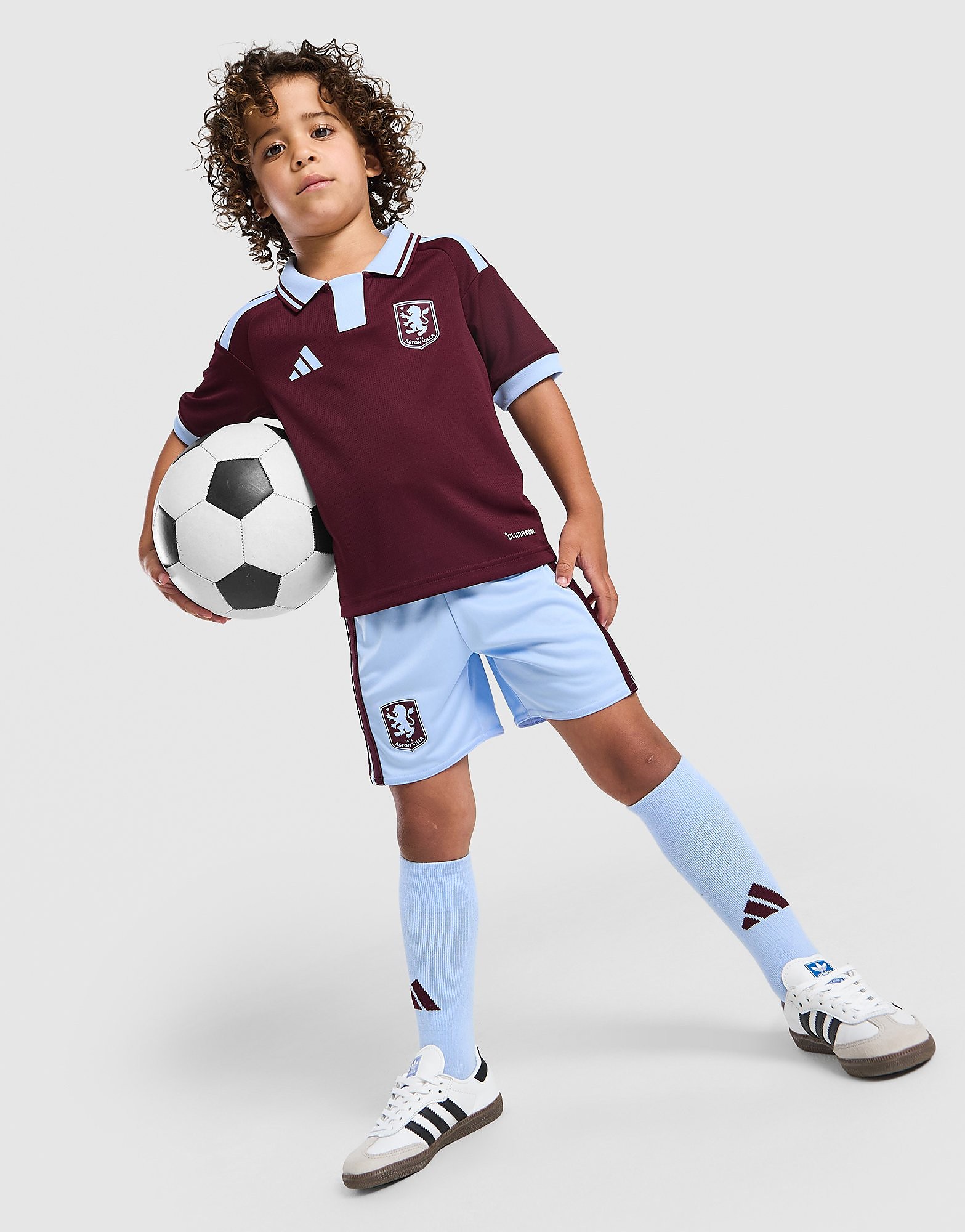 Aston Villa FC 2026/27 Home Kit Children, Rot - unisex - Size: 18-24M