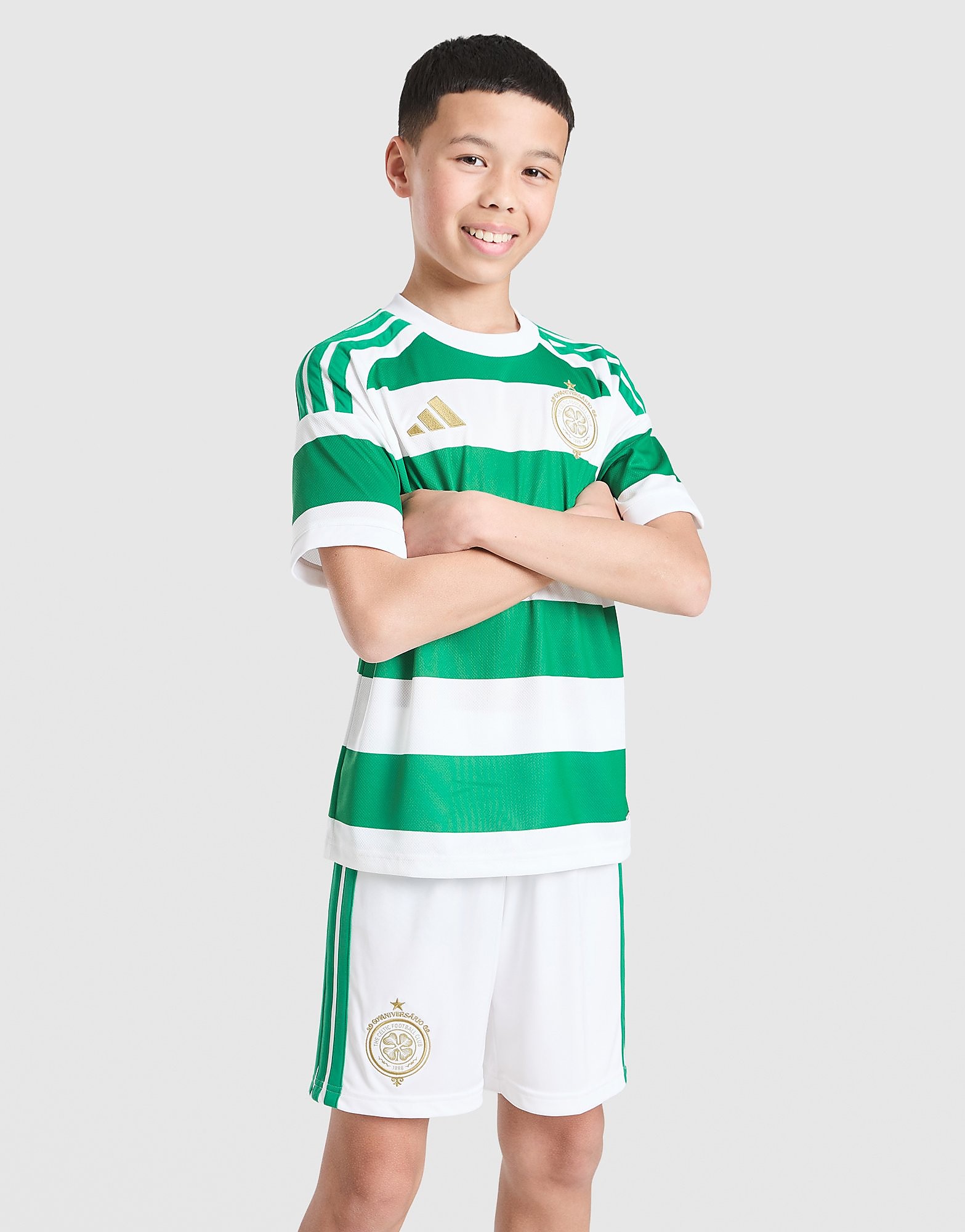 Celtic Fc 26/27 Kids Heimshorts, Weiß - unisex - Size: 11-12Y