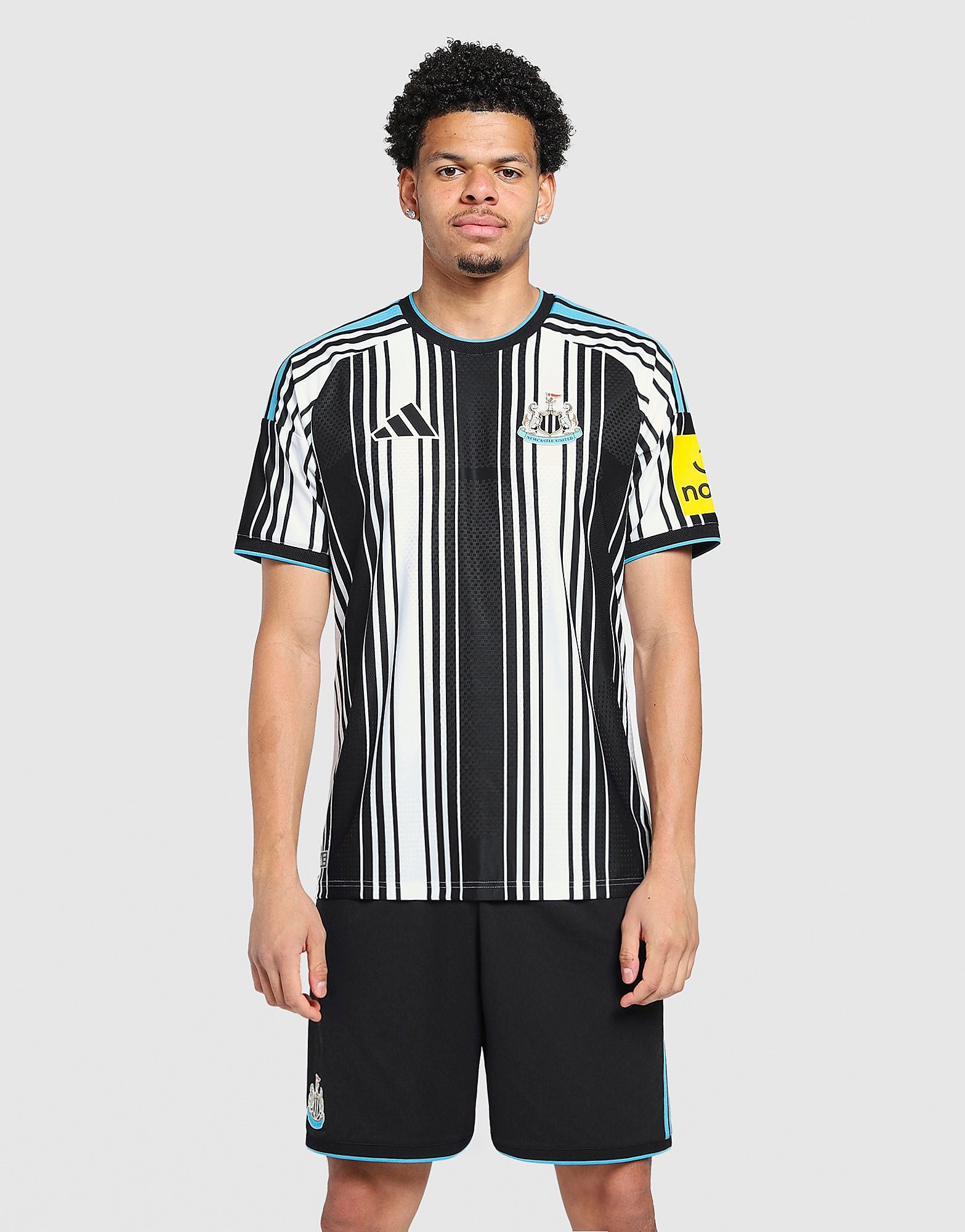 Mens Newcastle United FC 2026/27 Home Shorts - Nero, nero nero Uomo taglia XXL