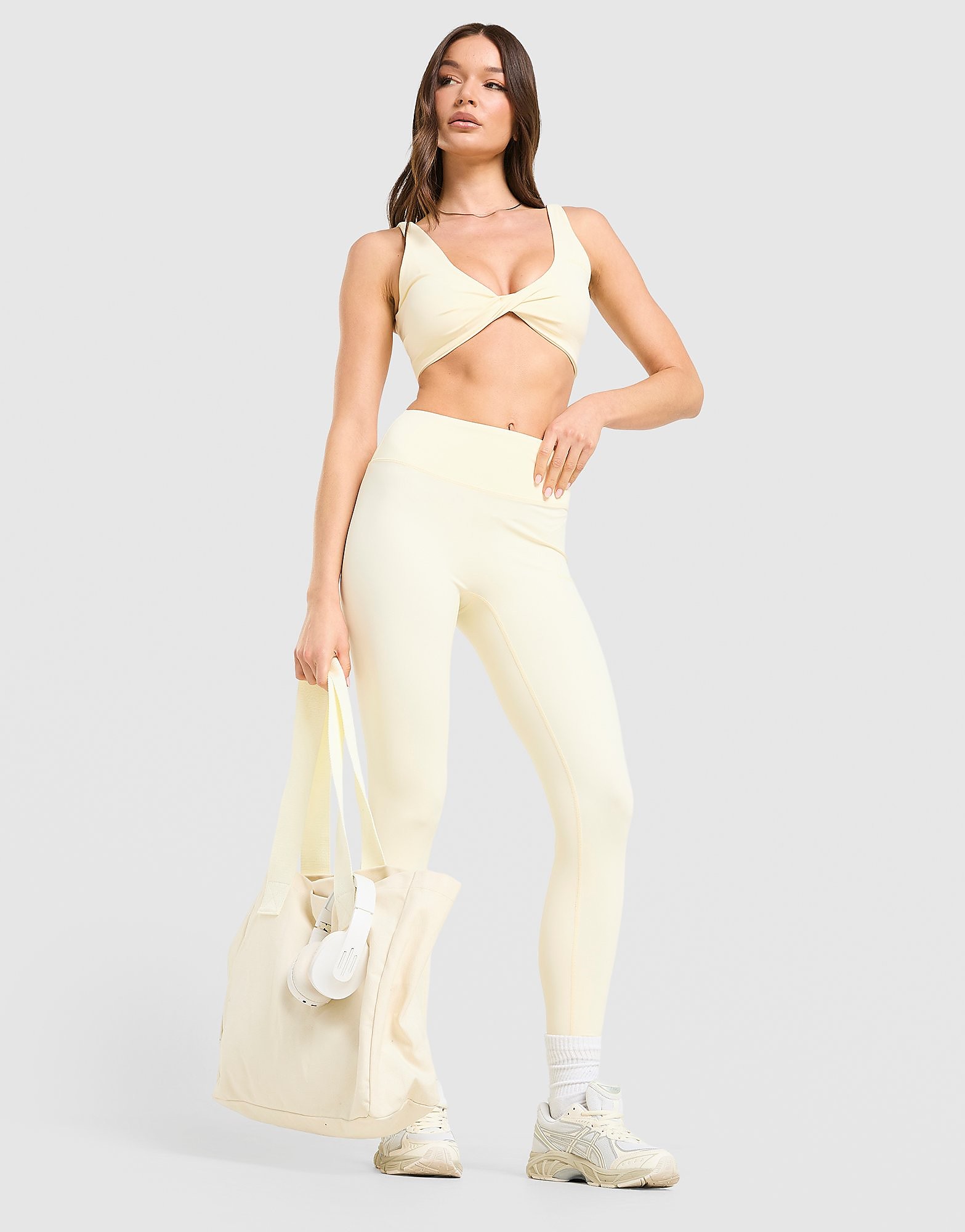 DAILYSZN Sculpt Leggings Jaune Jaune - vue 1