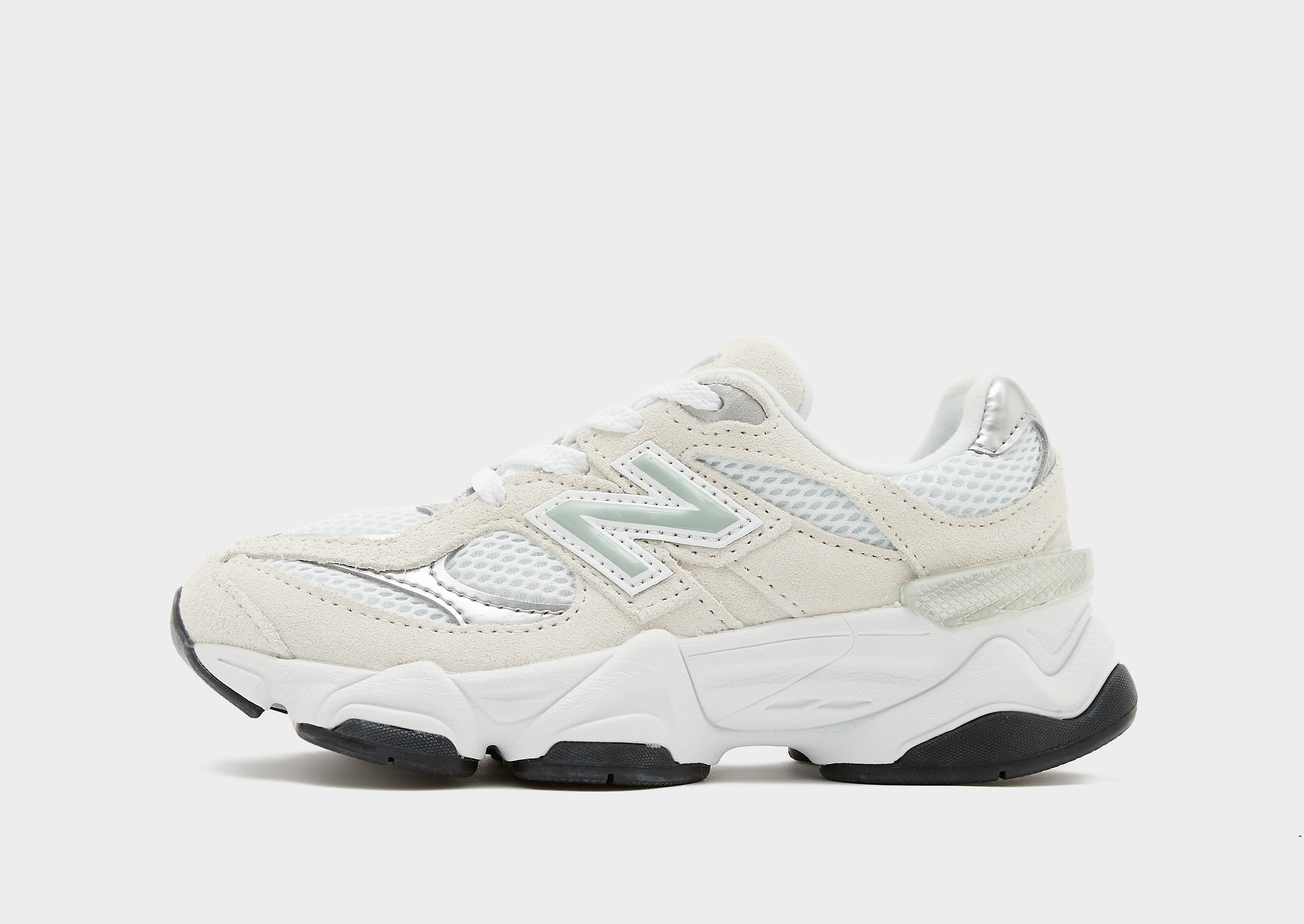 New Balance 9060 kindersneaker beige en wit