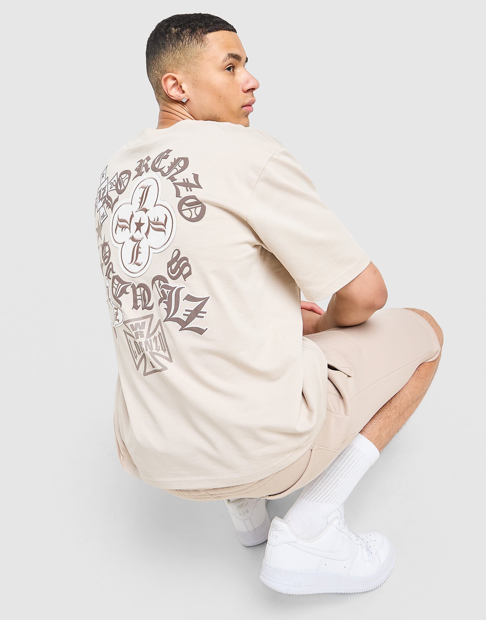 Insignia T-Shirt - Herren, Beige - male - Size: XL
