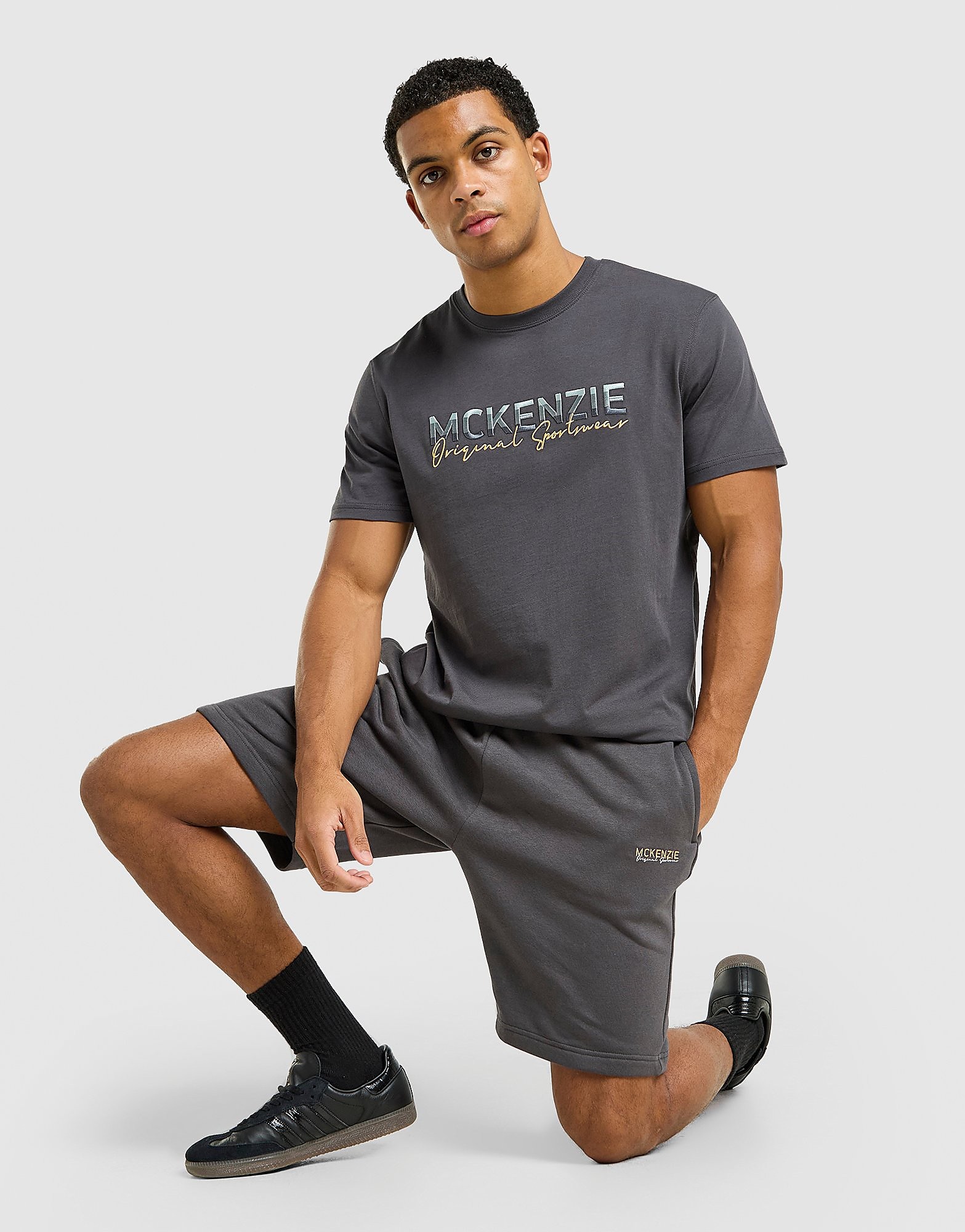 McKenzie Casson Fleece T ShirtShorts Set - vue 1