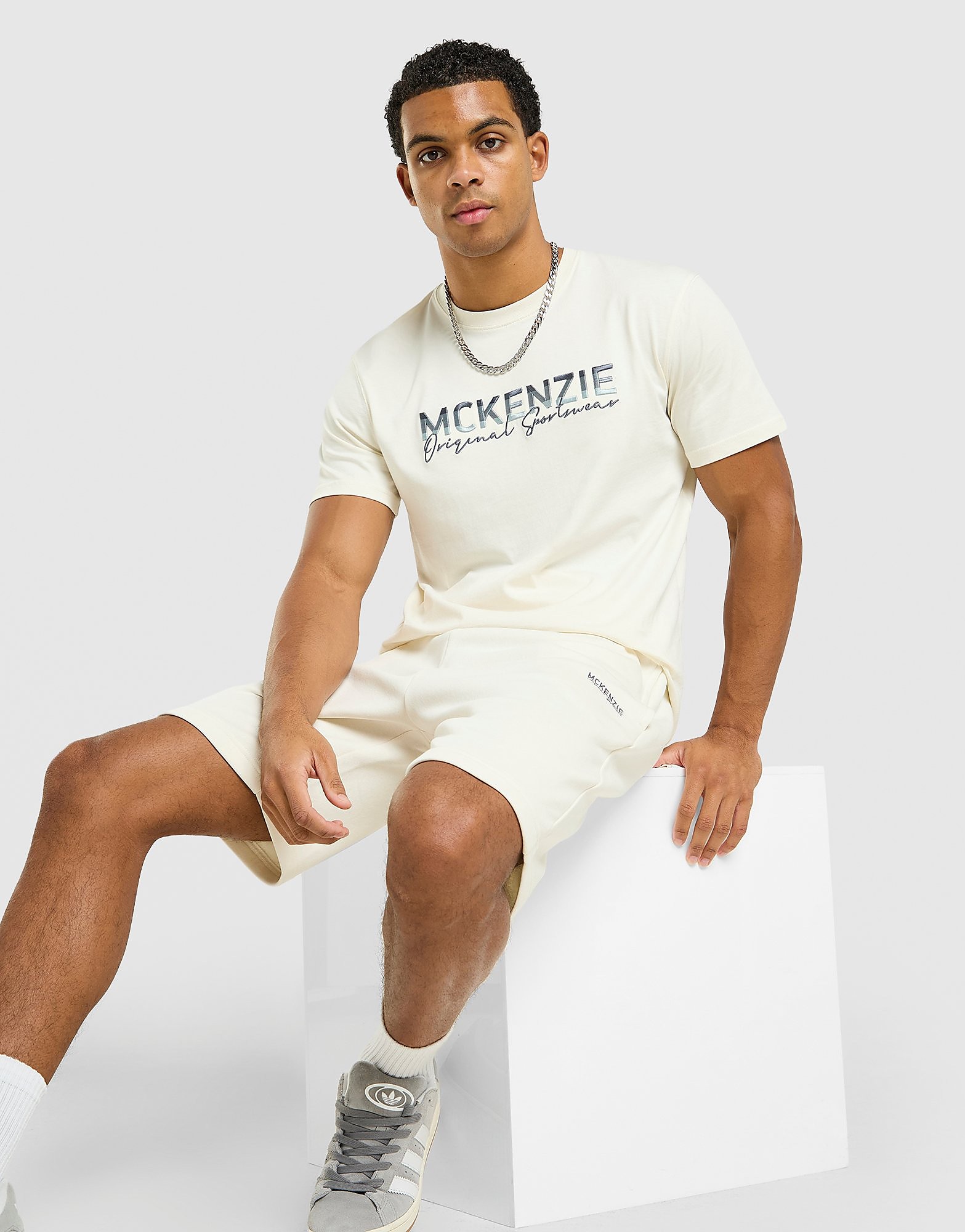 McKenzie Casson Fleece T ShirtShorts Set - vue 1