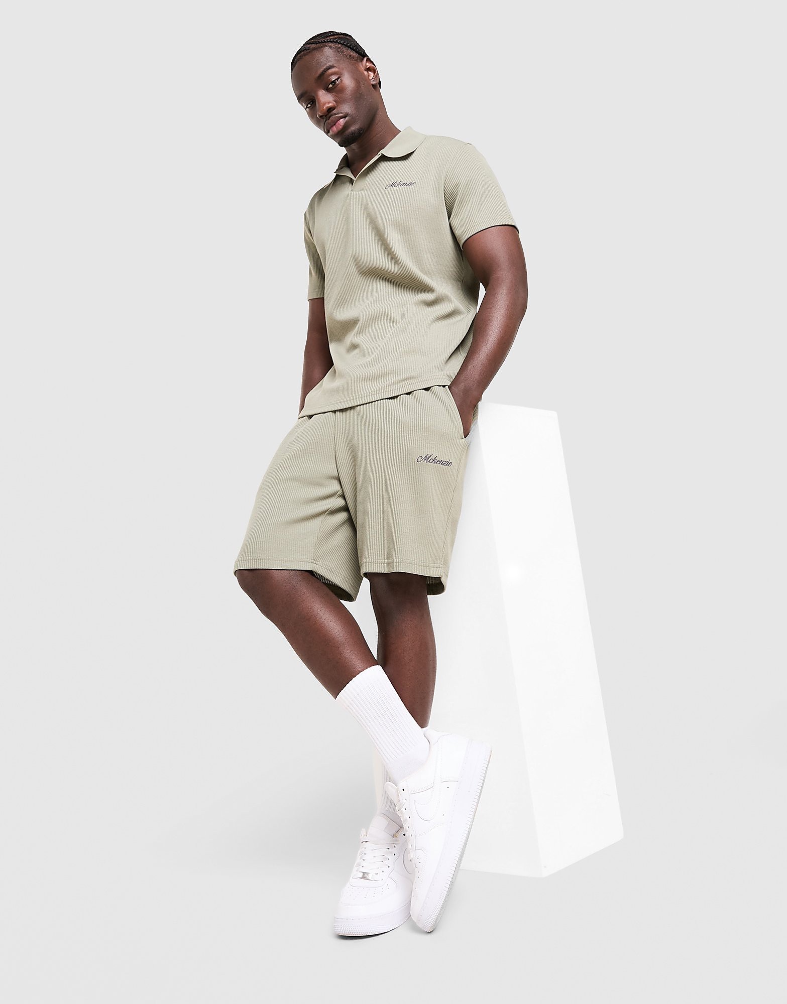 McKenzie Laguna Polo ShirtShorts Set - vue 1