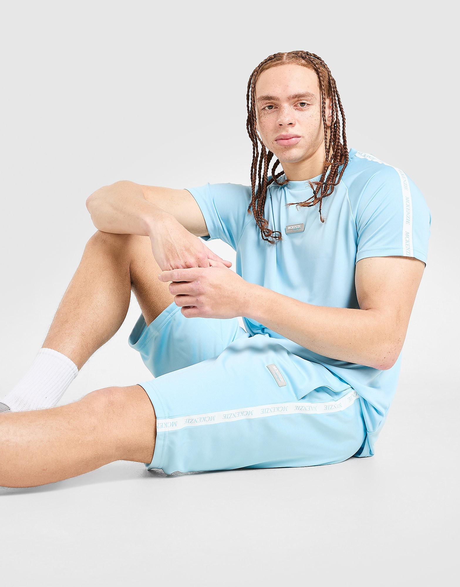 Fade Poly Shorts - Herren, Blau