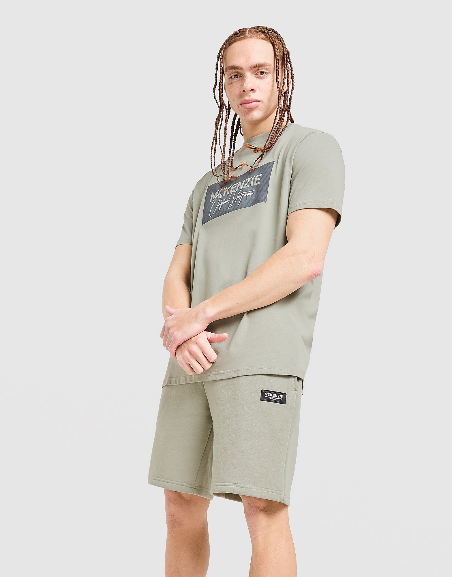 Rocco Fleece Shorts - Herren, Grau - male - Size: XXL