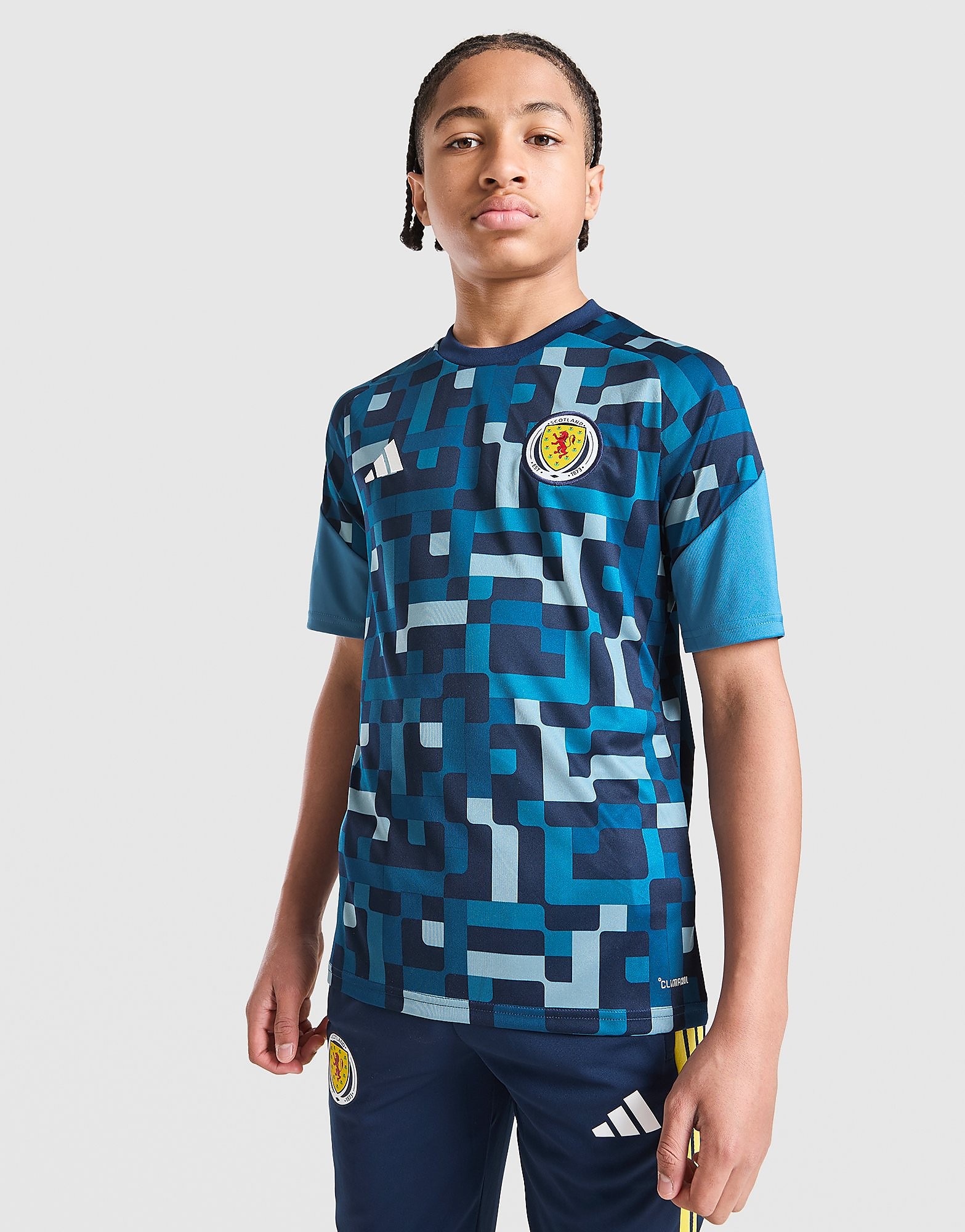 adidas Scotland 2026 Pre Match Shirt Junior - vue 1