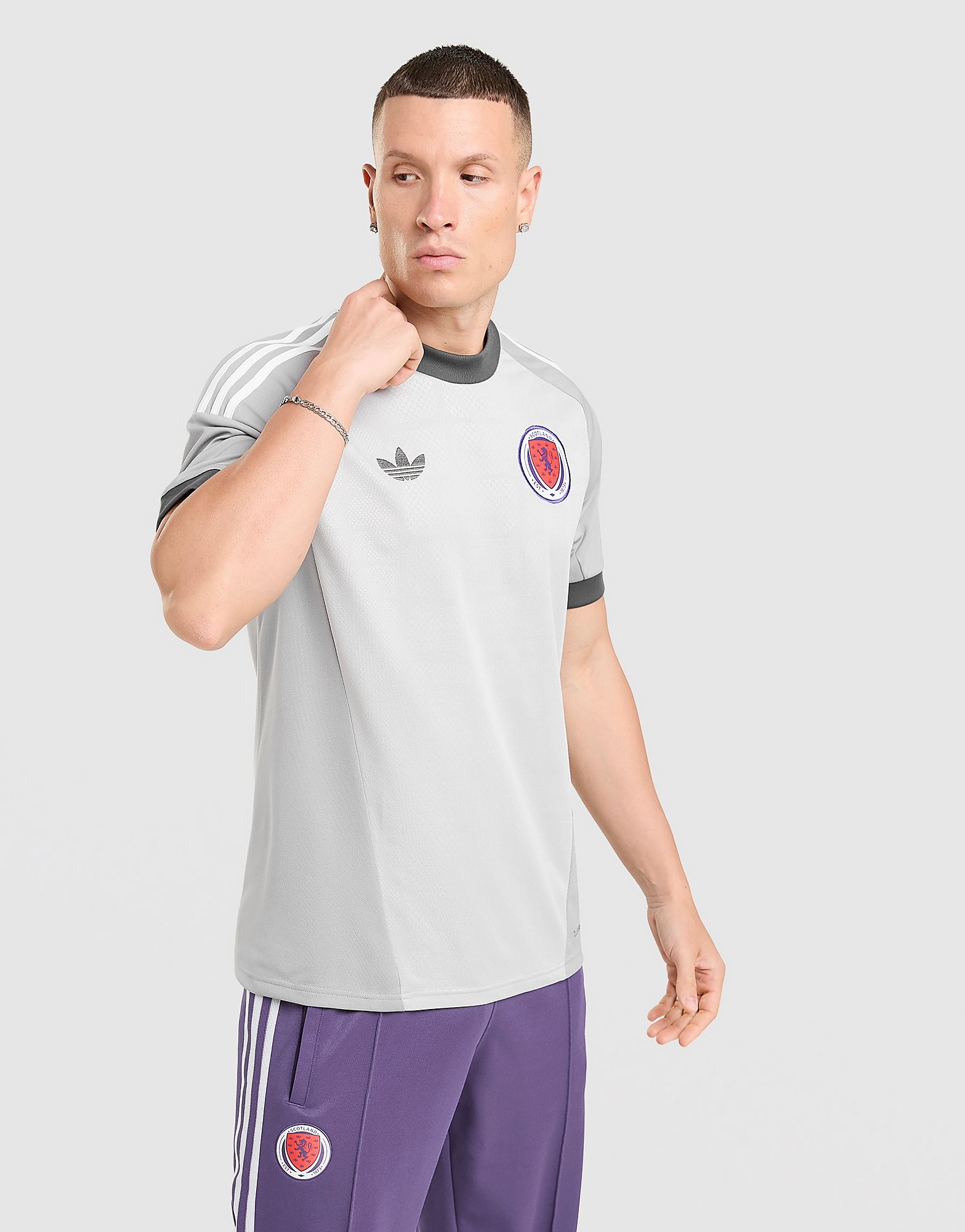 Mens Scotland 2026 Goalkeeper Shirt - Grigio, grigio grigio Uomo taglia M