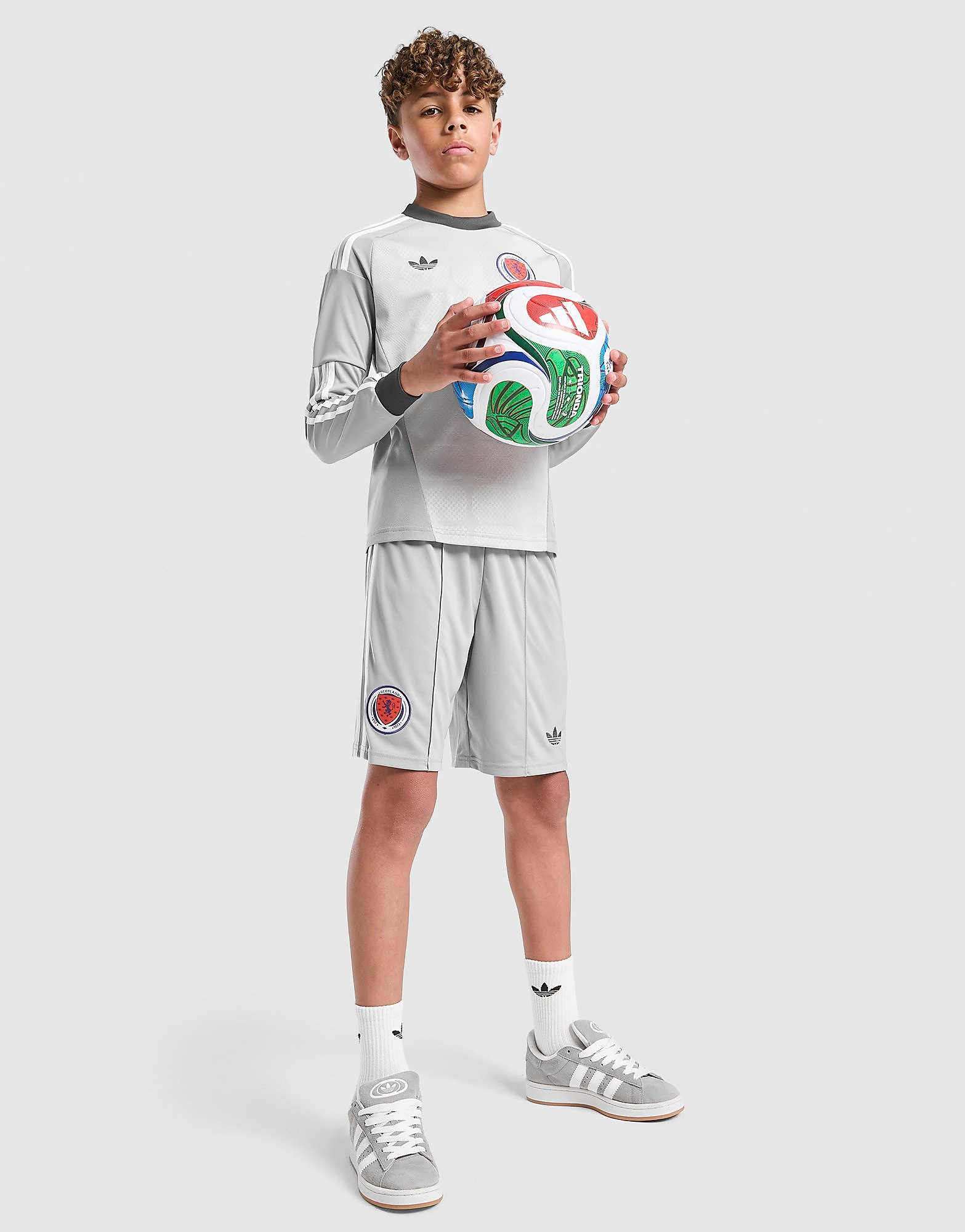 Pantaloncino Portiere Scozia 2026 Junior - Grigio, grigio grigio Bambino taglia 13-14Y