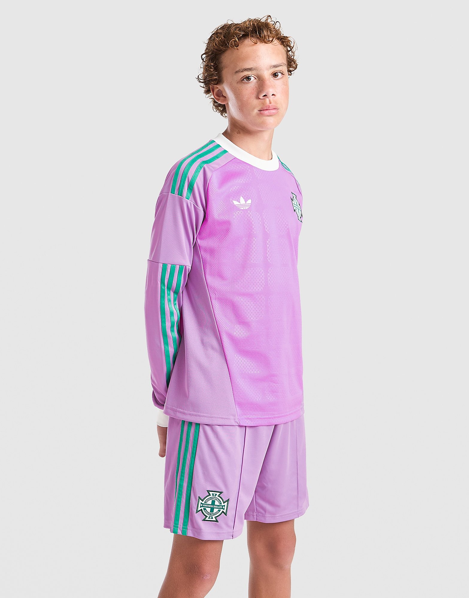Ireland 2026 Goalkeeper Shorts Junior - Viola, viola viola Bambino taglia 7-8Y