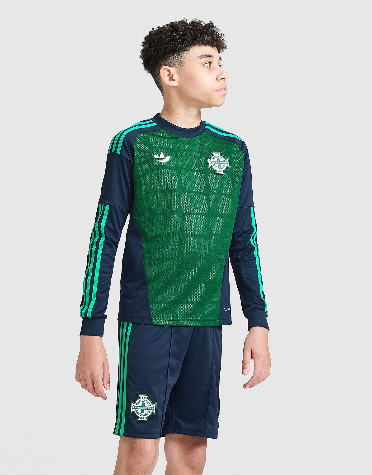 Pantaloncino Portiere Irlanda del Nord 2026 Junior - Blu, blu blu Bambino taglia 9-10Y