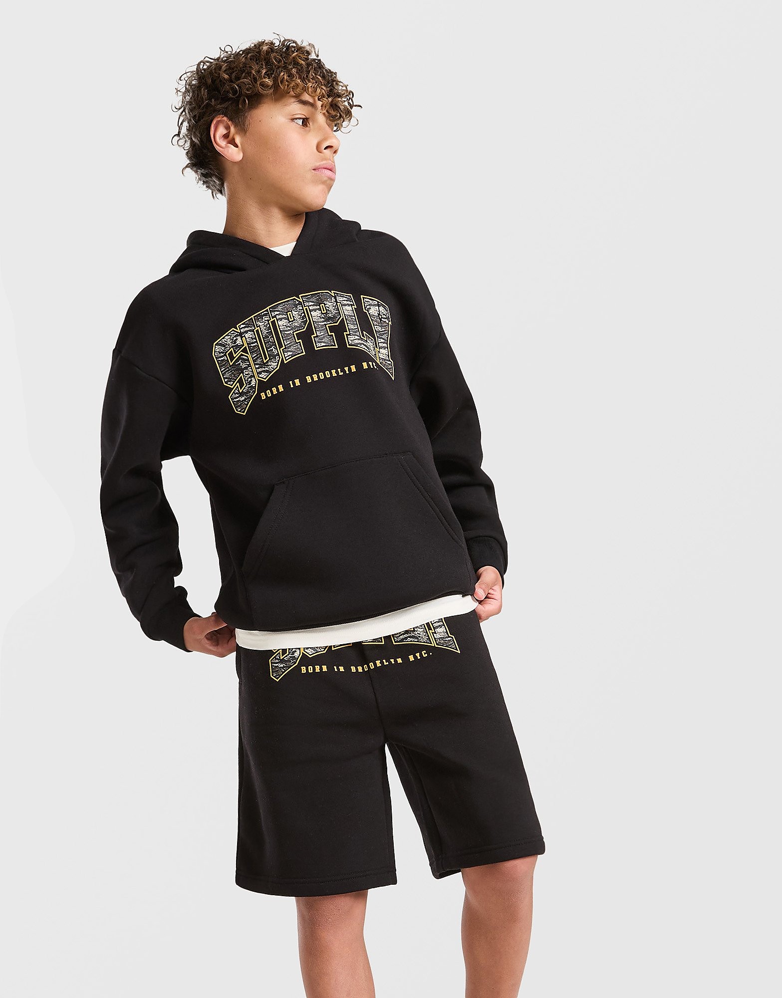 Supply & Demand Brickshaw Overhead Hoodie Junior - vue 1