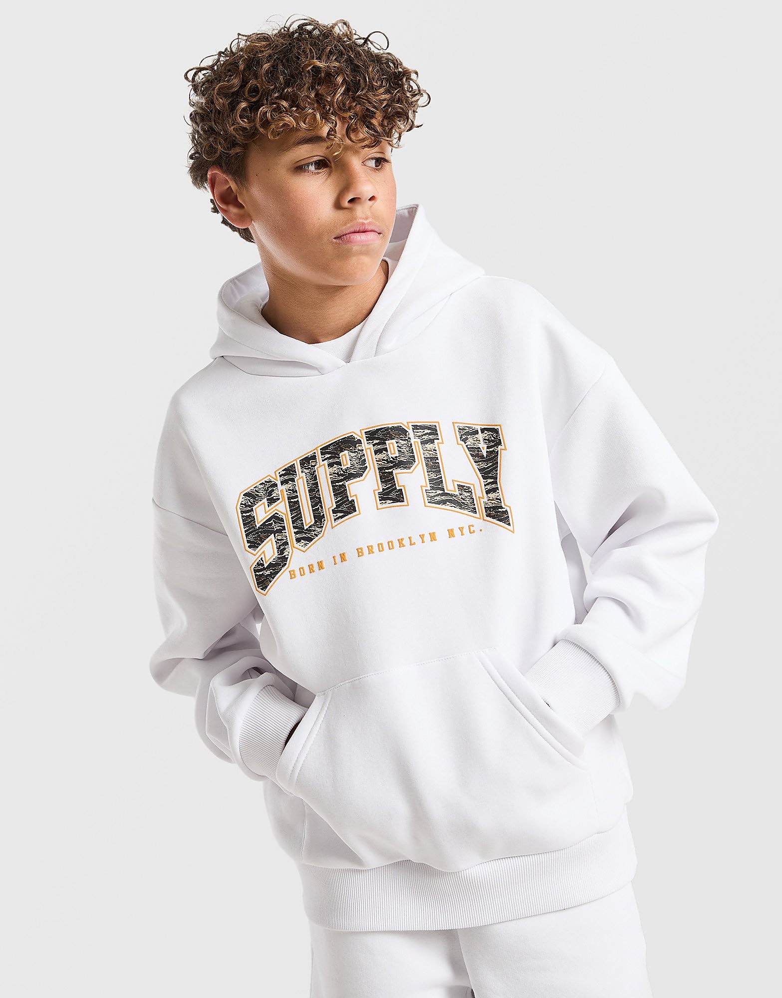 Supply & Demand Brickshaw Overhead Hoodie Junior - vue 1
