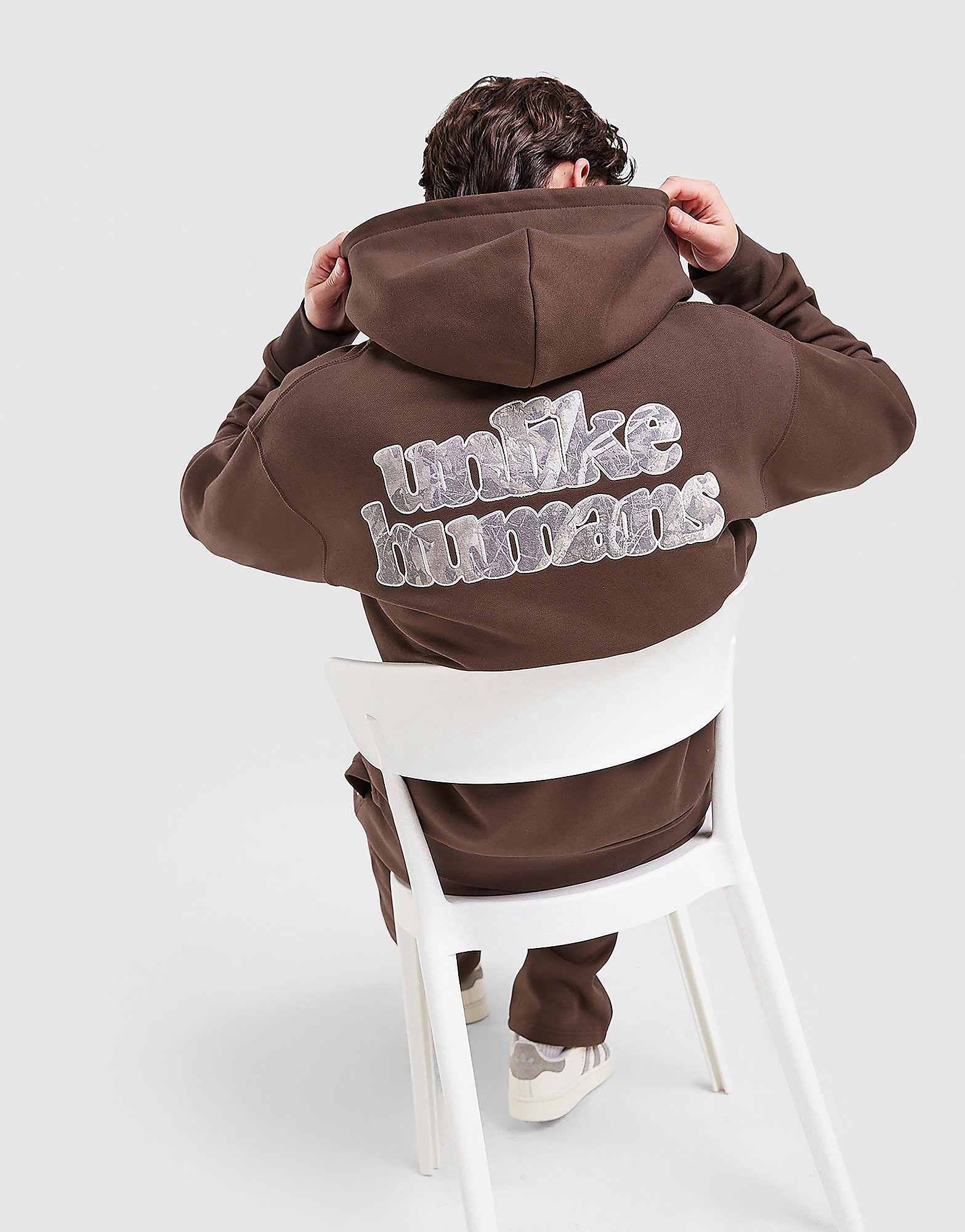 Unlike Humans Hidden Full Zip Hoodie - vue 1