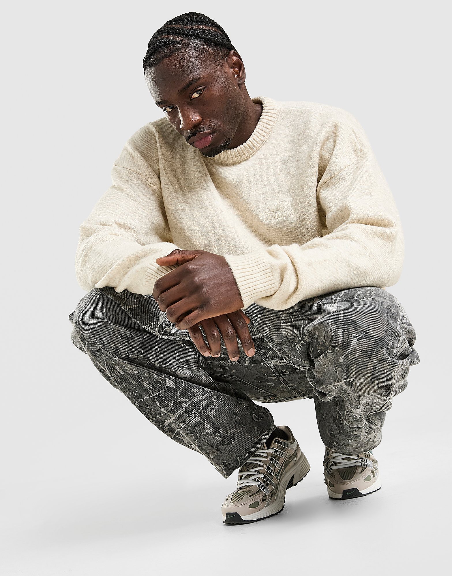 Unlike Humans Farrow Knit Crew Sweatshirt - vue 1